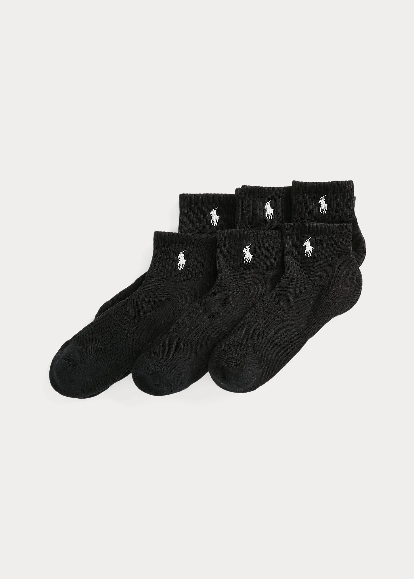 Cotton-Blend Quarter Sock 6-Pack - 1