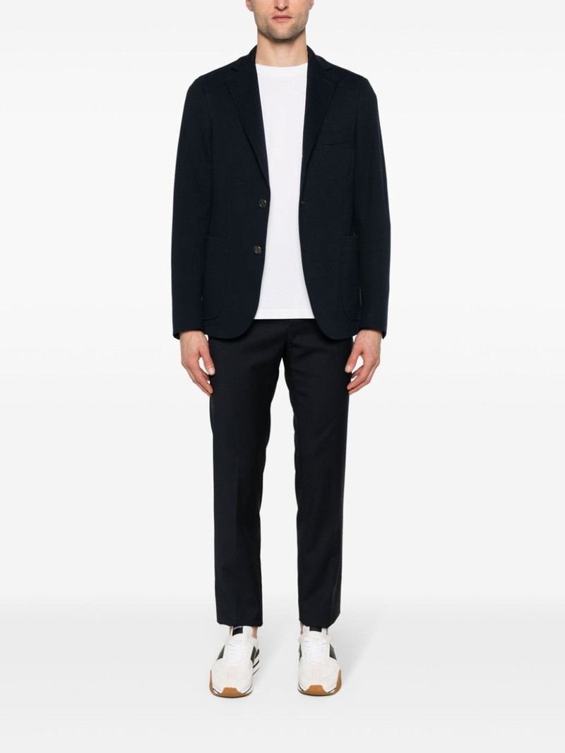 PESERICO single-breasted cotton blazer outlook