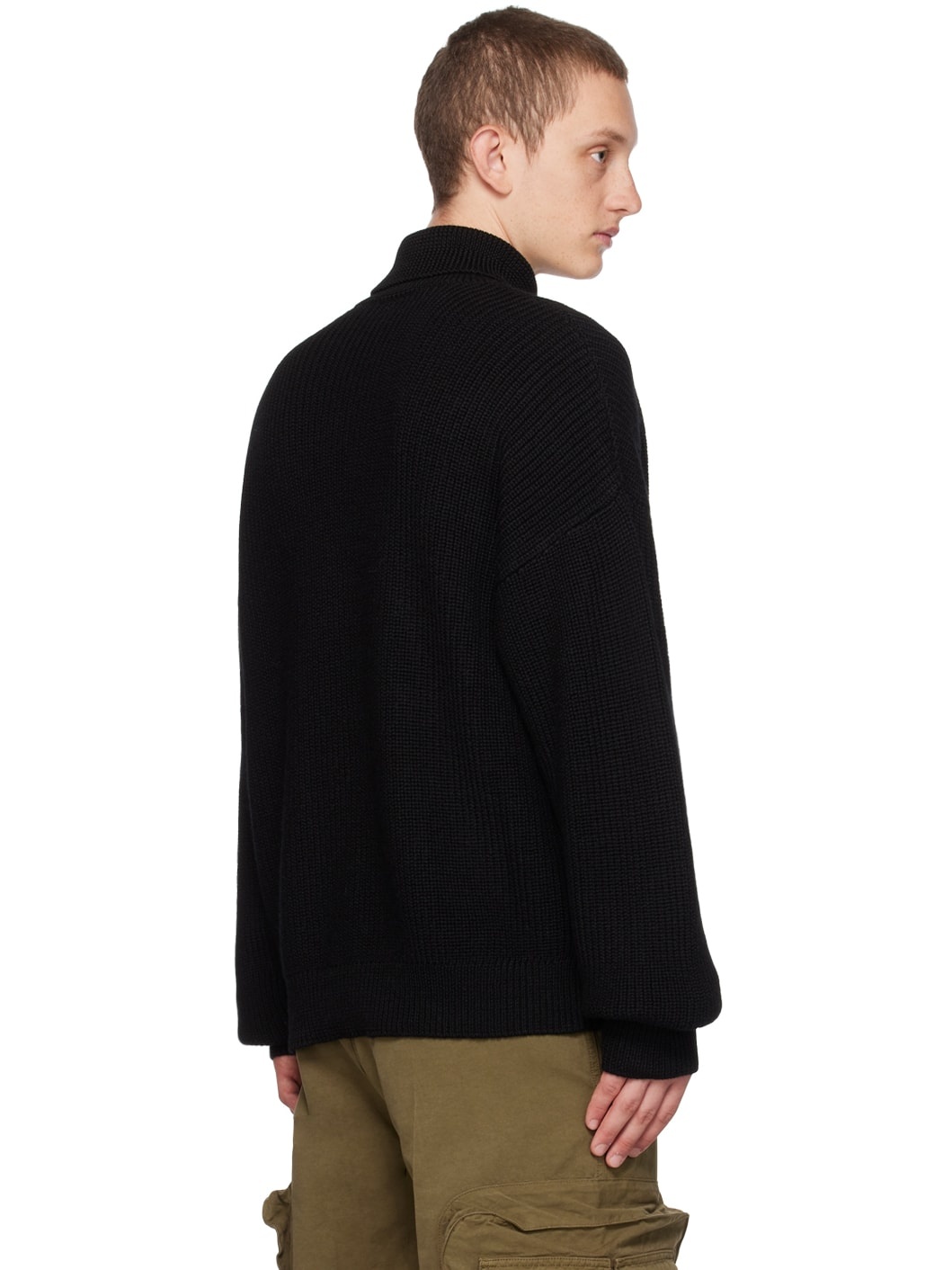 Black 'HPNY' Turtleneck - 3