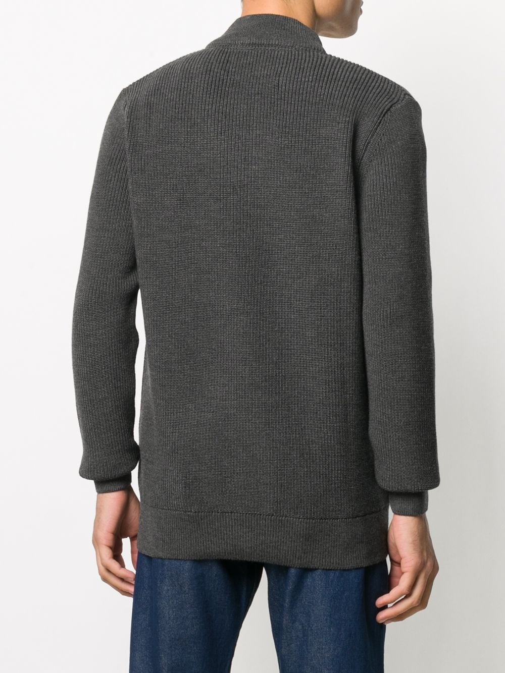 half-zip long-sleeve jumper - 4