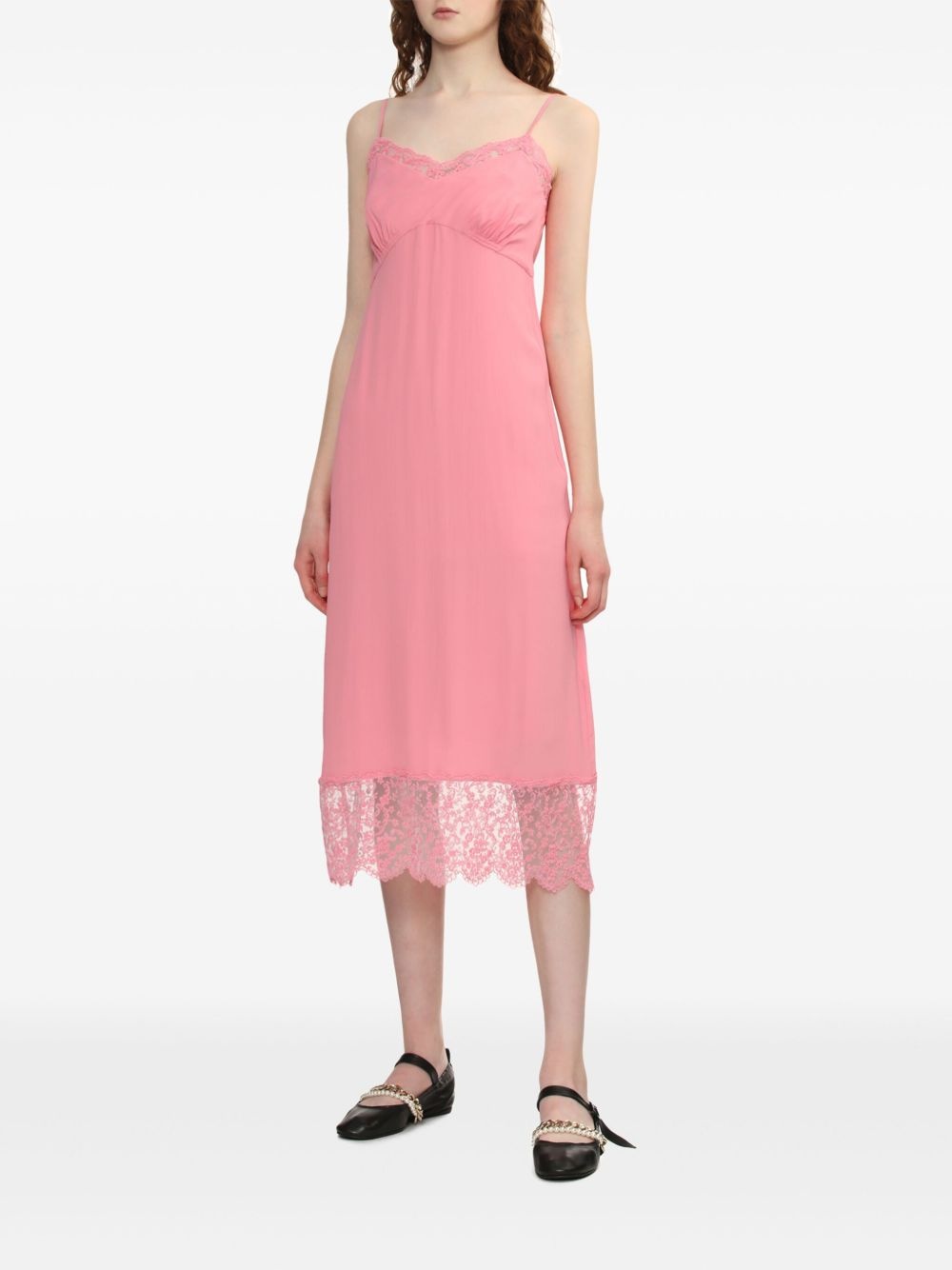 Deep midi dress - 3