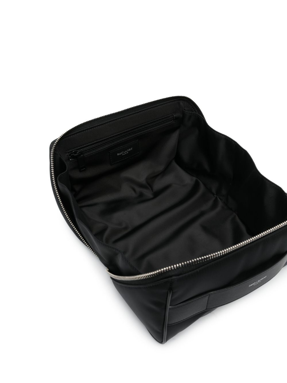 logo-lettering wash bag - 4