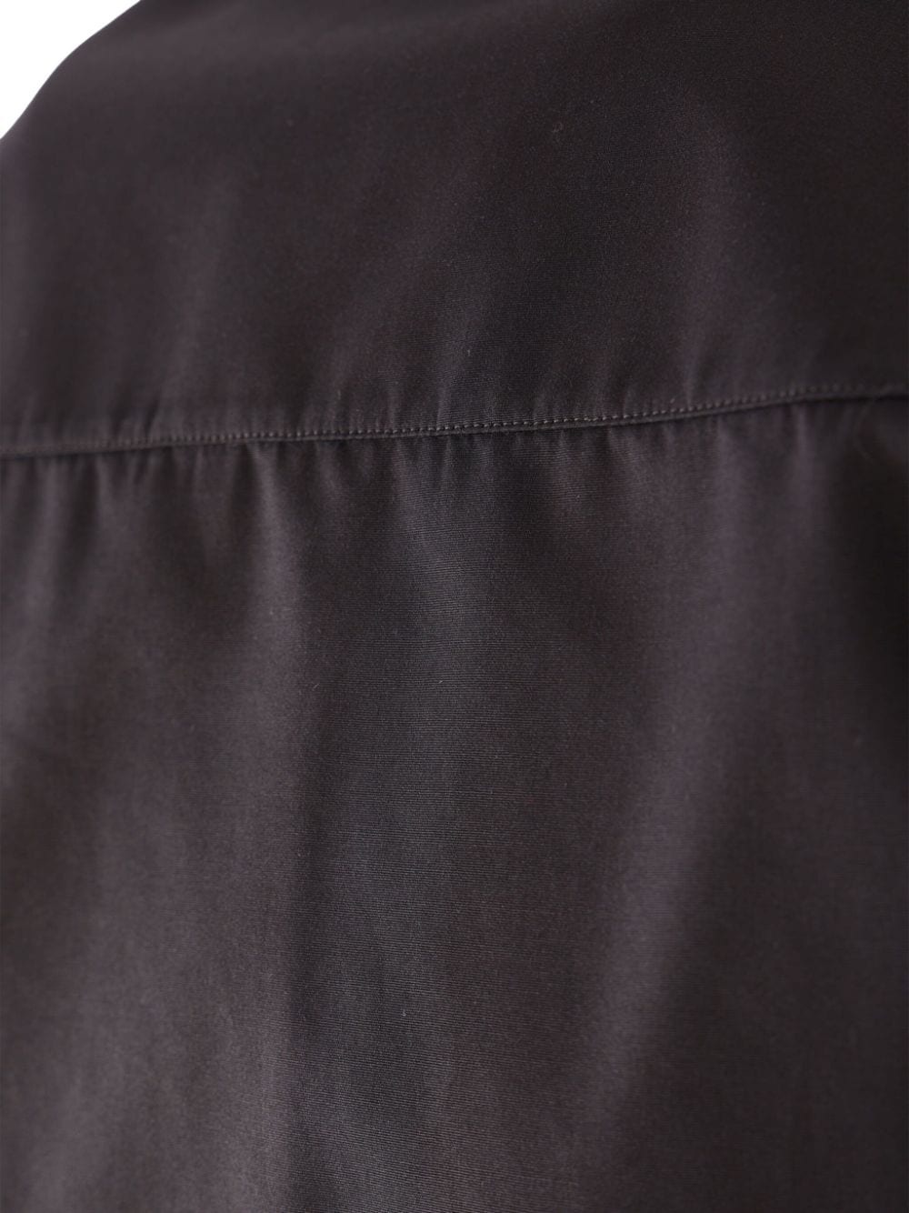 tie-waist cotton shirt - 4