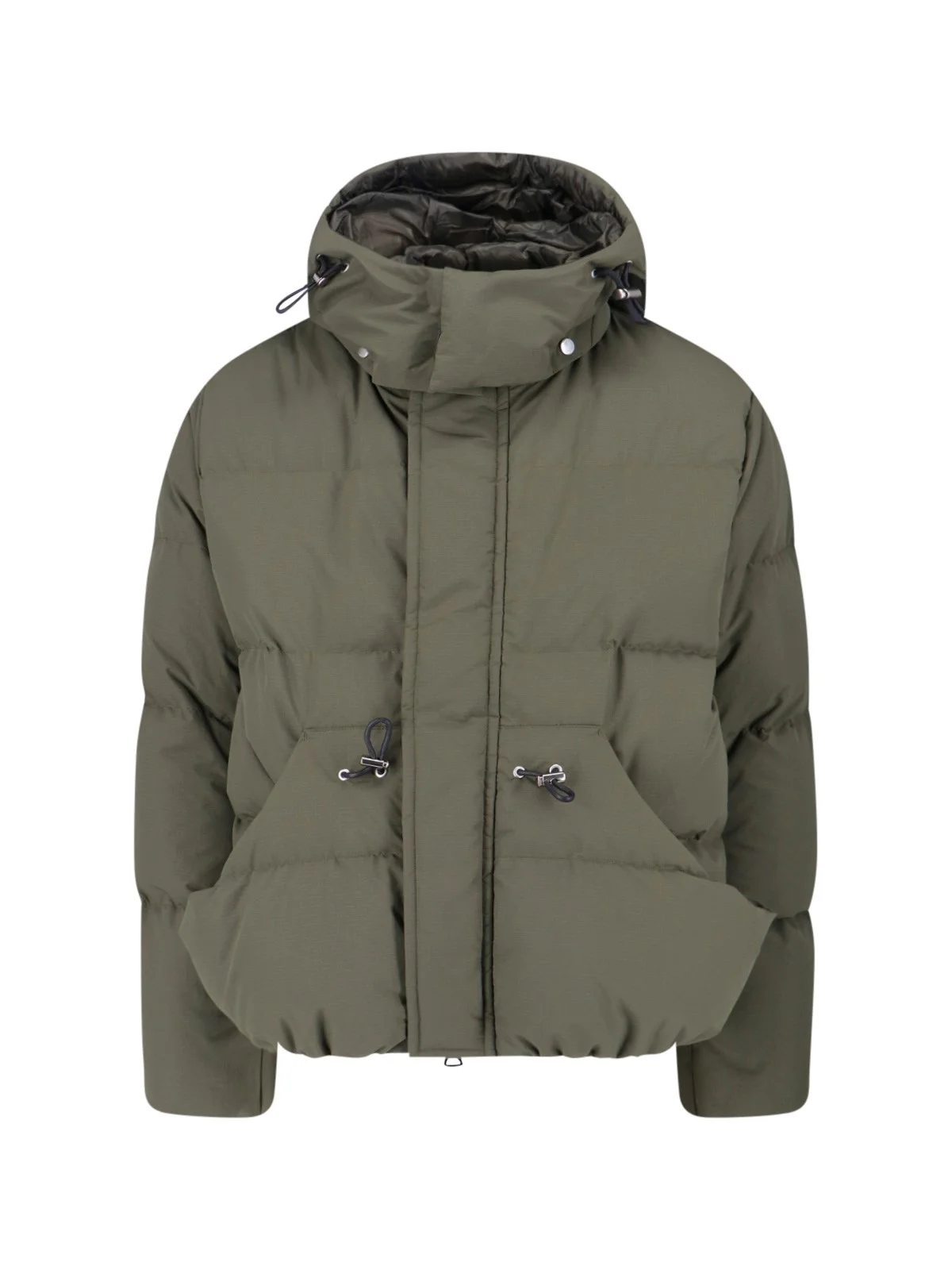 HOODED DOWN JACKET - 1