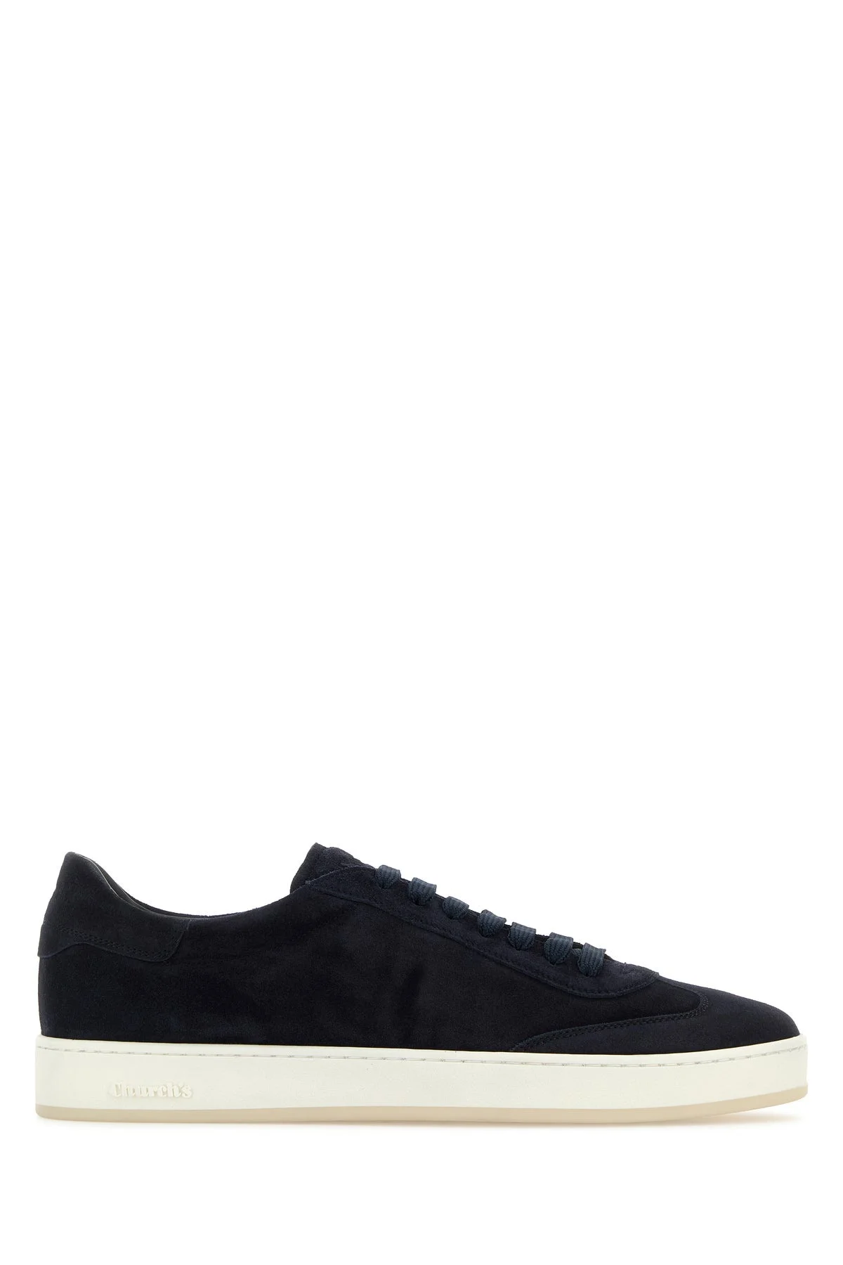 Navy blue suede laRGS 2 sneakers - 1