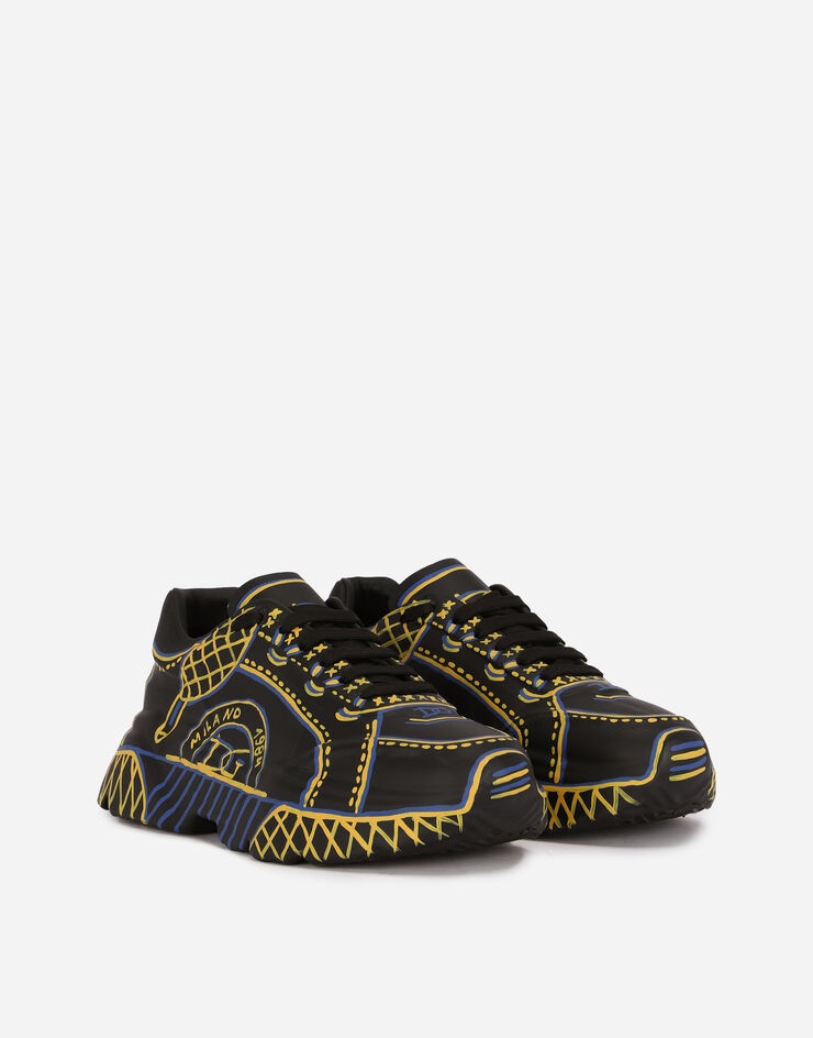 Covered calfskin Day Master sneakers - 2