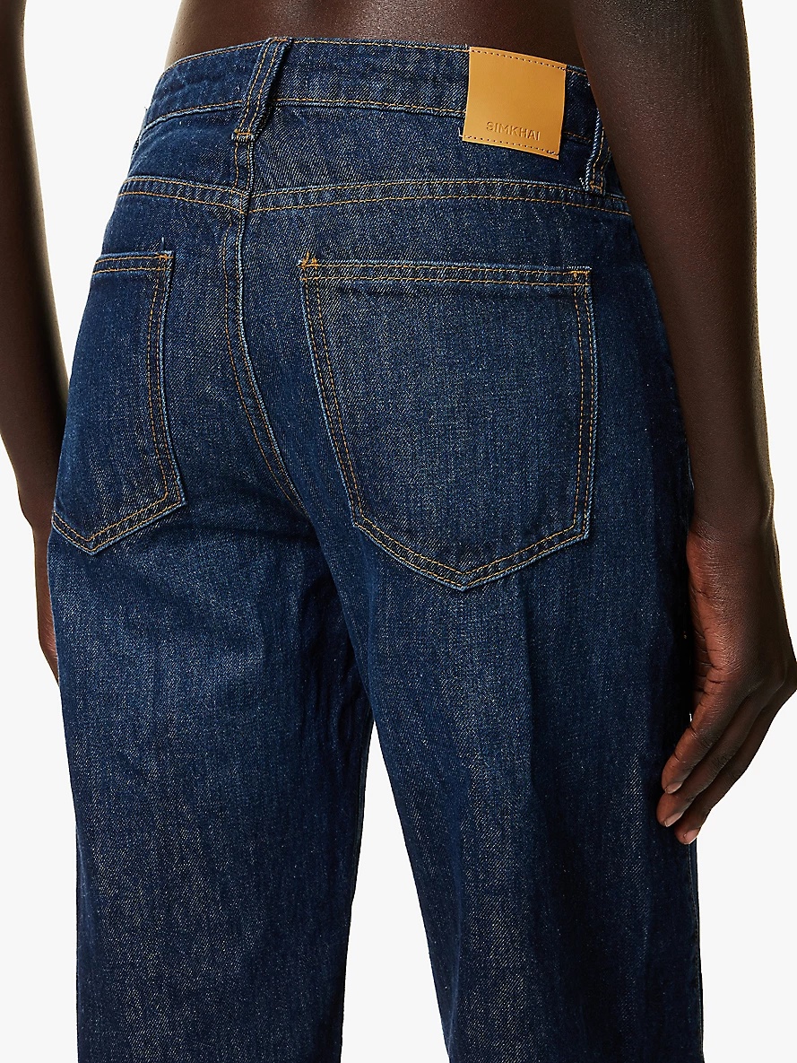 Sawyer tapered-leg high-rise jeans - 11