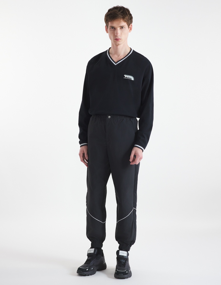 ★Maison Kitsune★FLASH FOX RAGLAN LONG SLEEVES TEE-SHIRT★ Maison Kitsuné FLASH FOX RAGLAN LONG SLEEVES TEE-SHIRT