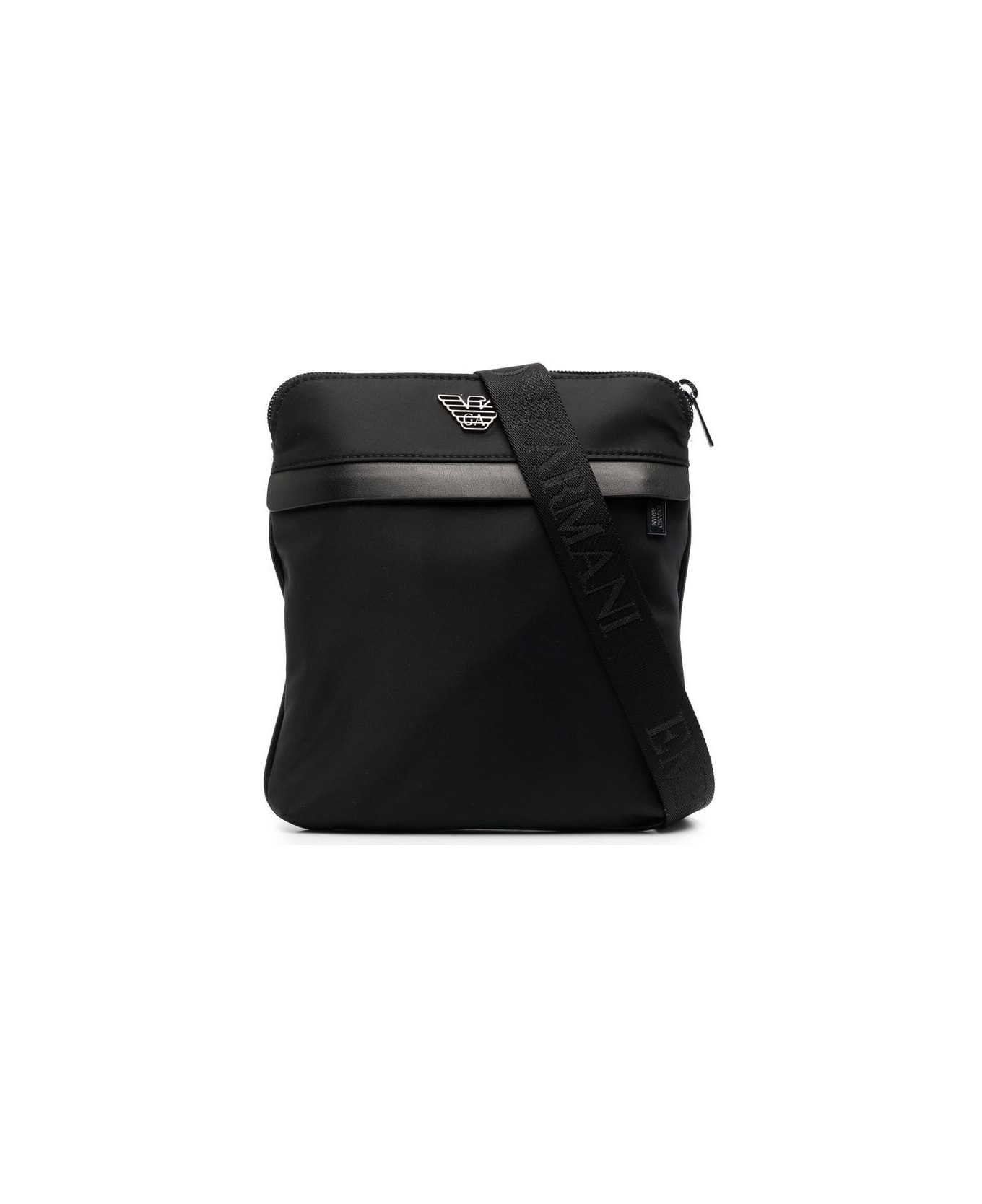 Small Flat Messenger Bag - 1