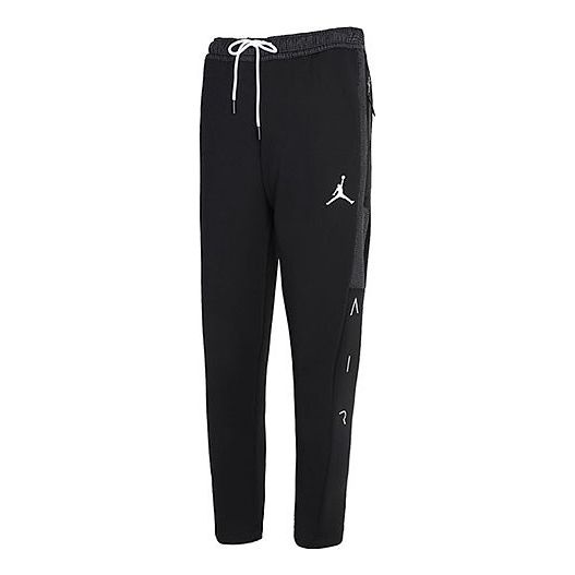 Air Jordan MENS Casual Sports Ankle Banded Pants Black CV3173-010 - 1