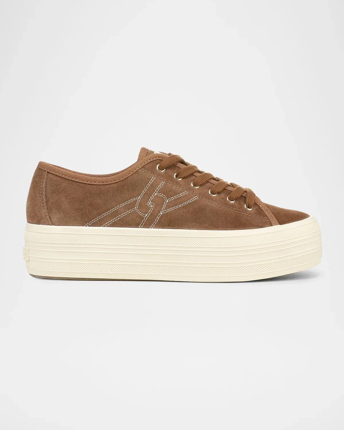 Truett Platform Suede Sneakers - 1