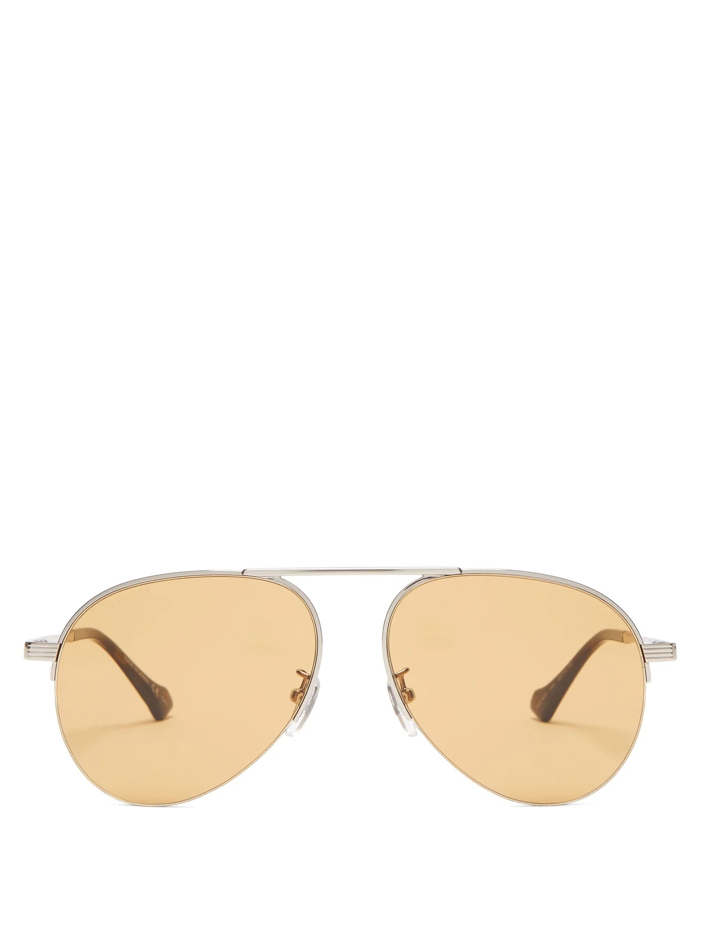 Aviator metal sunglasses - 1