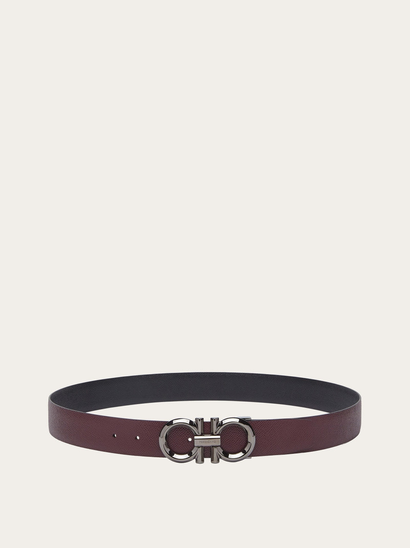 Reversible and adjustable Gancini belt 3