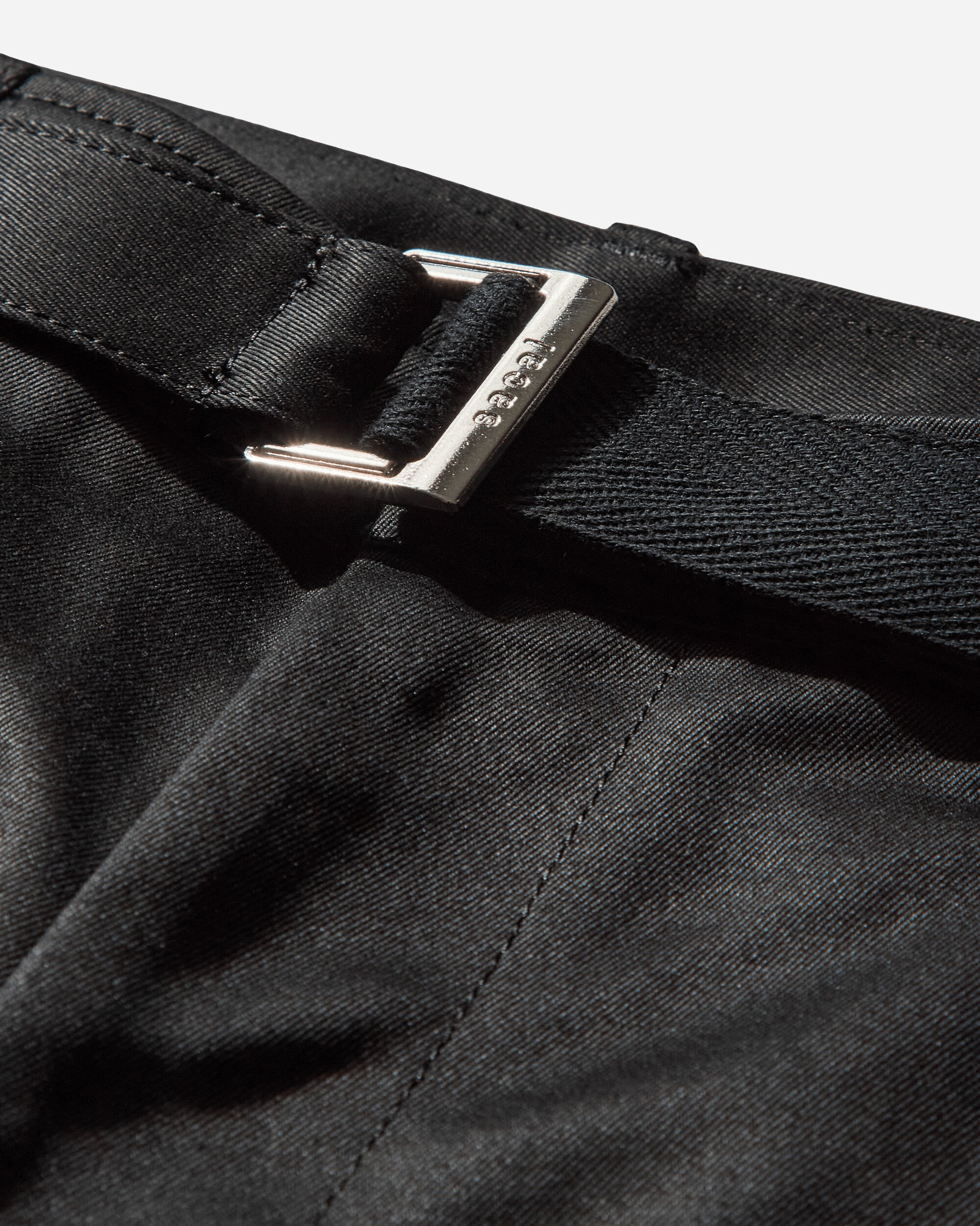 Men's Cotton Chino Pants Black - 3