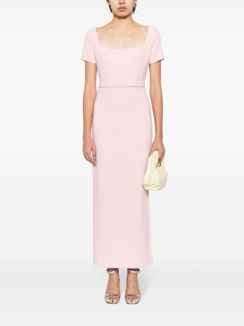 STAUD Anya square-neck crop blouse outlook