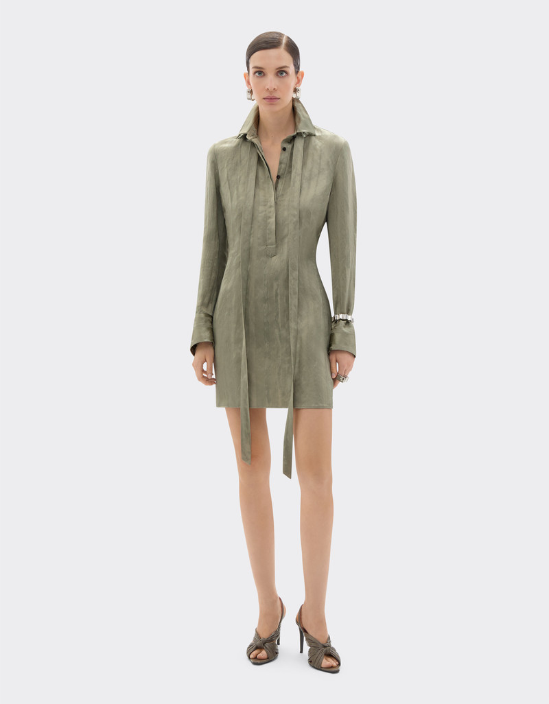 Ferrari Jacquard dress with striped pattern outlook