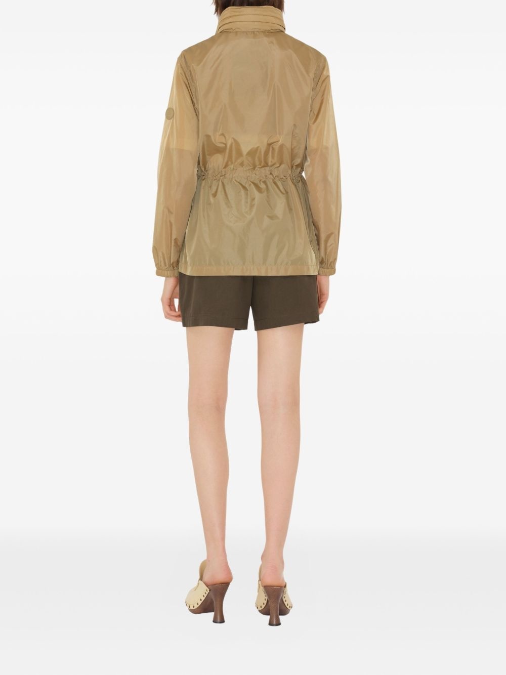 logo-patch parka - 3