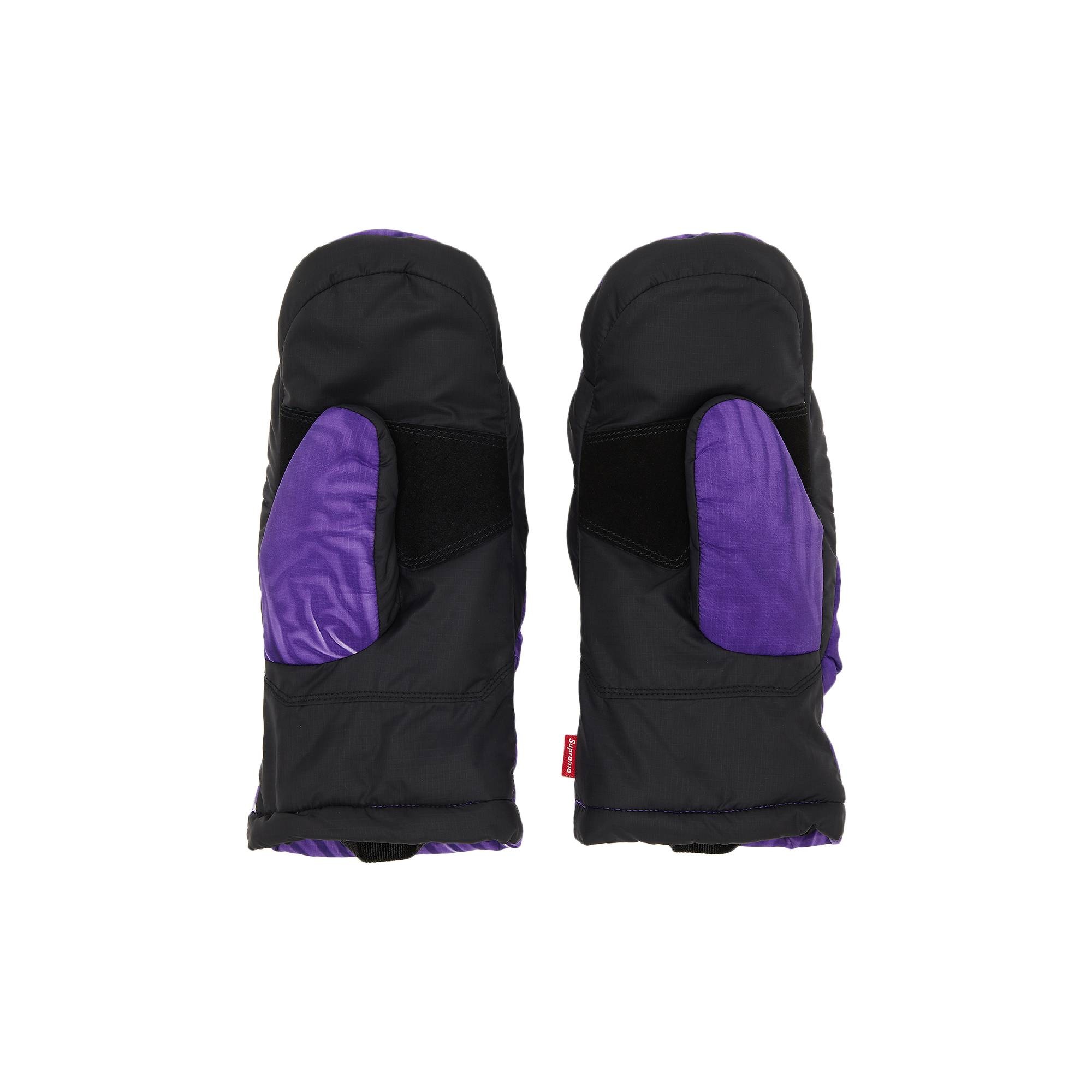 Supreme x The North Face Printed Montana Mitt 'Purple' - 2