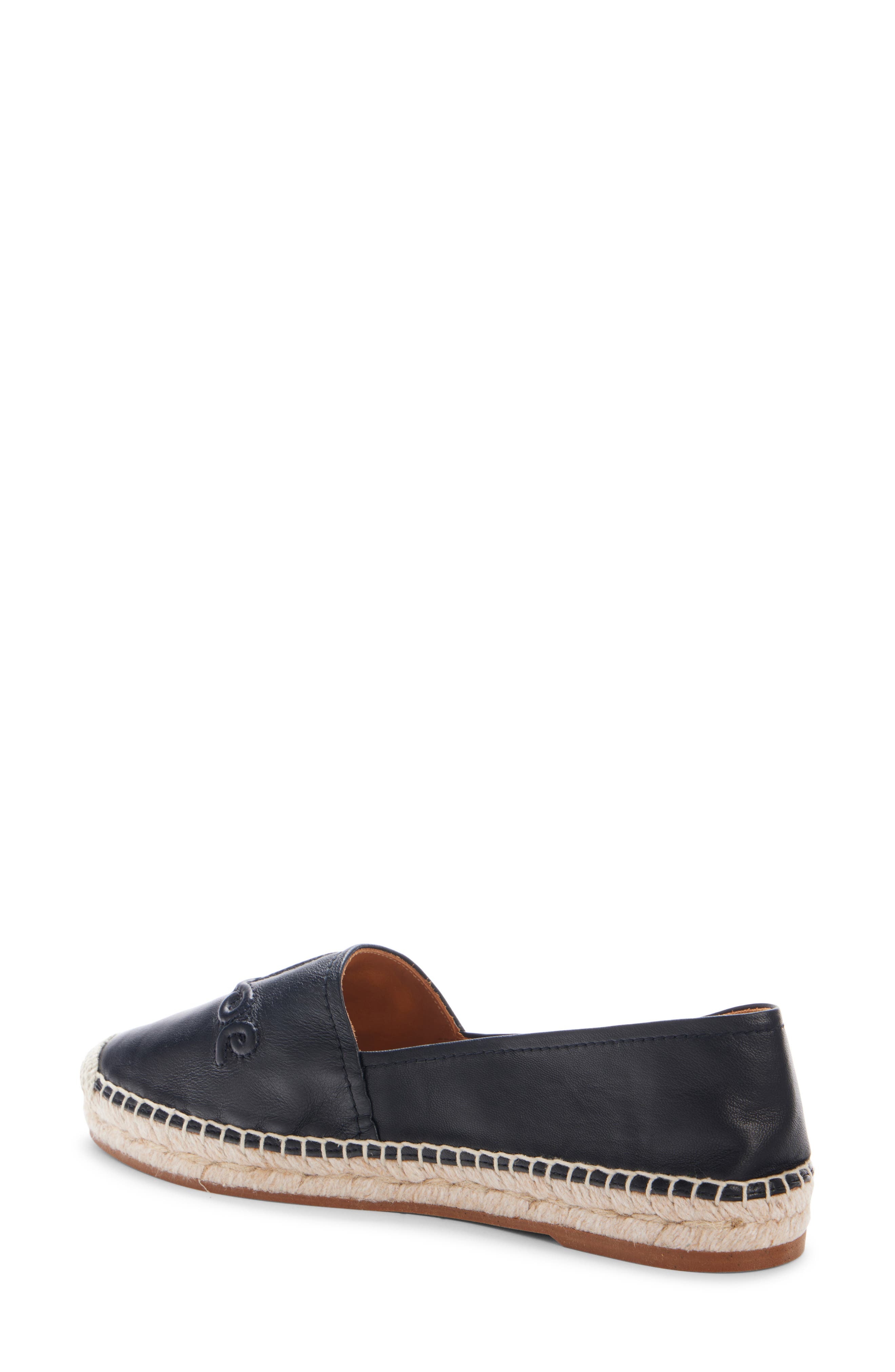 Chloé Isla Leather Espadrille in Black at Nordstrom - 2