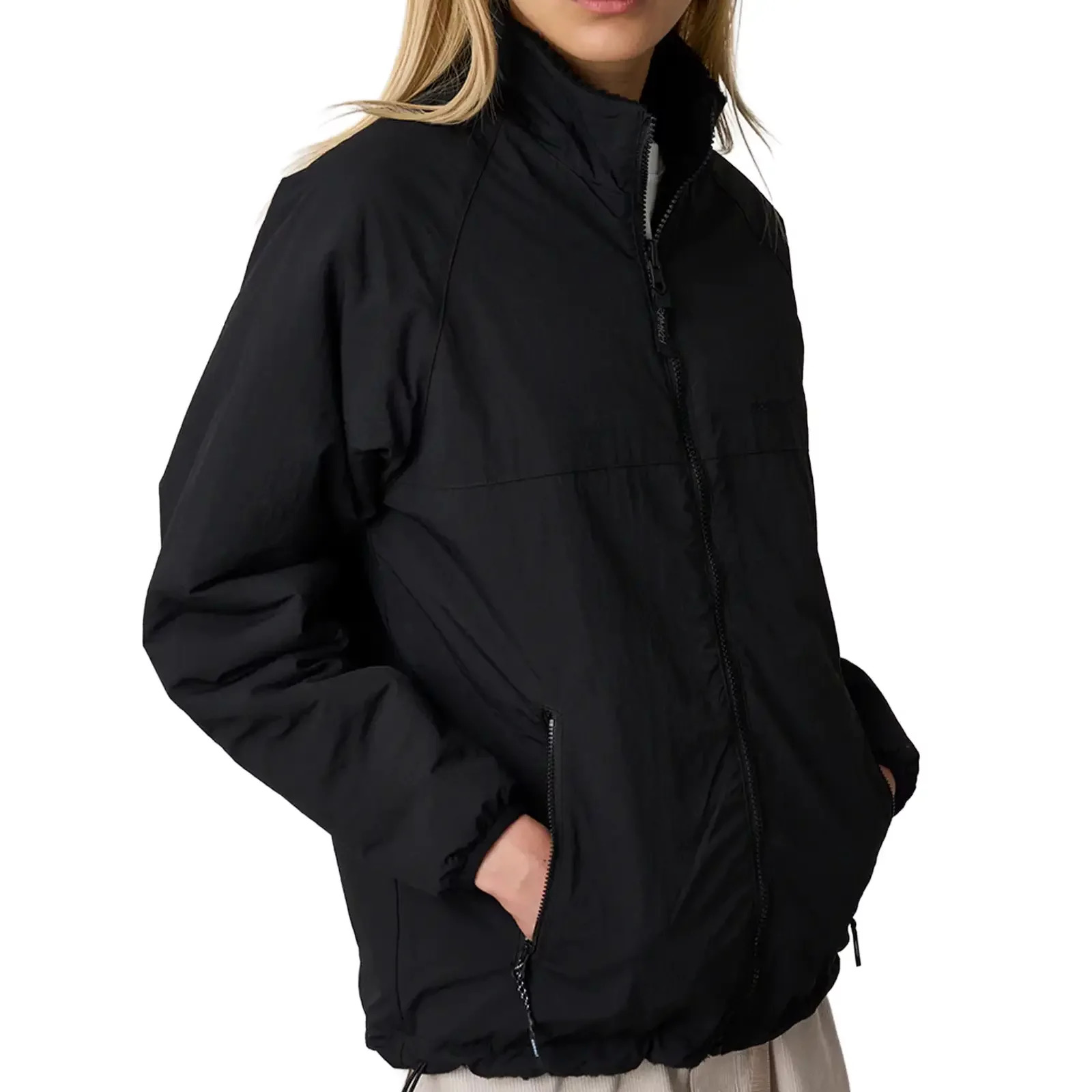 Reversible Sherpa Jacket "Charcoal Black" - 3