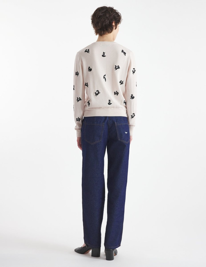 FANCY FOX EMBROIDERED JUMPER 5