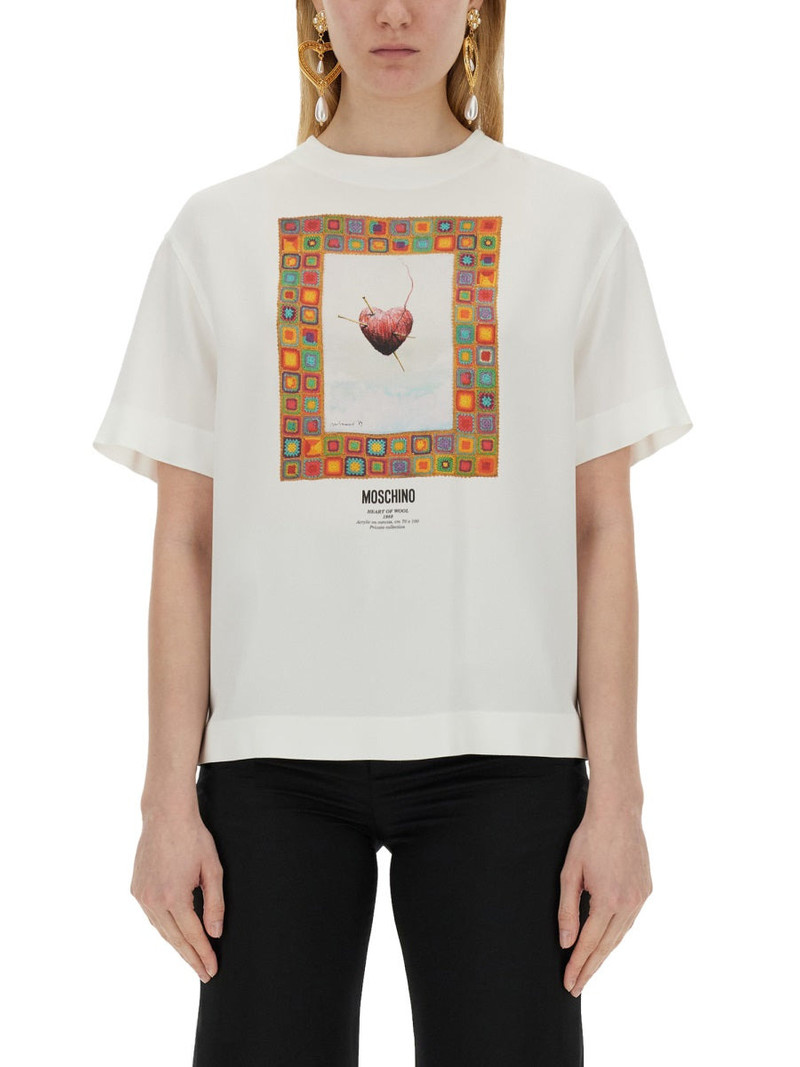 Moschino Women T-Shirt "Heart" - 1