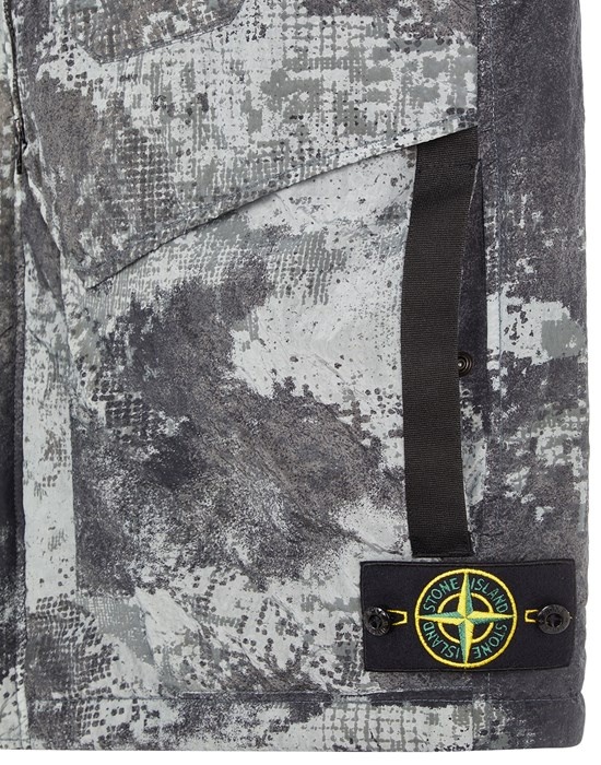 G06E1 DISSOLVING GRID CAMO ON ECONYL® REGENERATED NYLON WITH PRIMALOFT® INSULATION TECHNOLOGY GRAY - 5