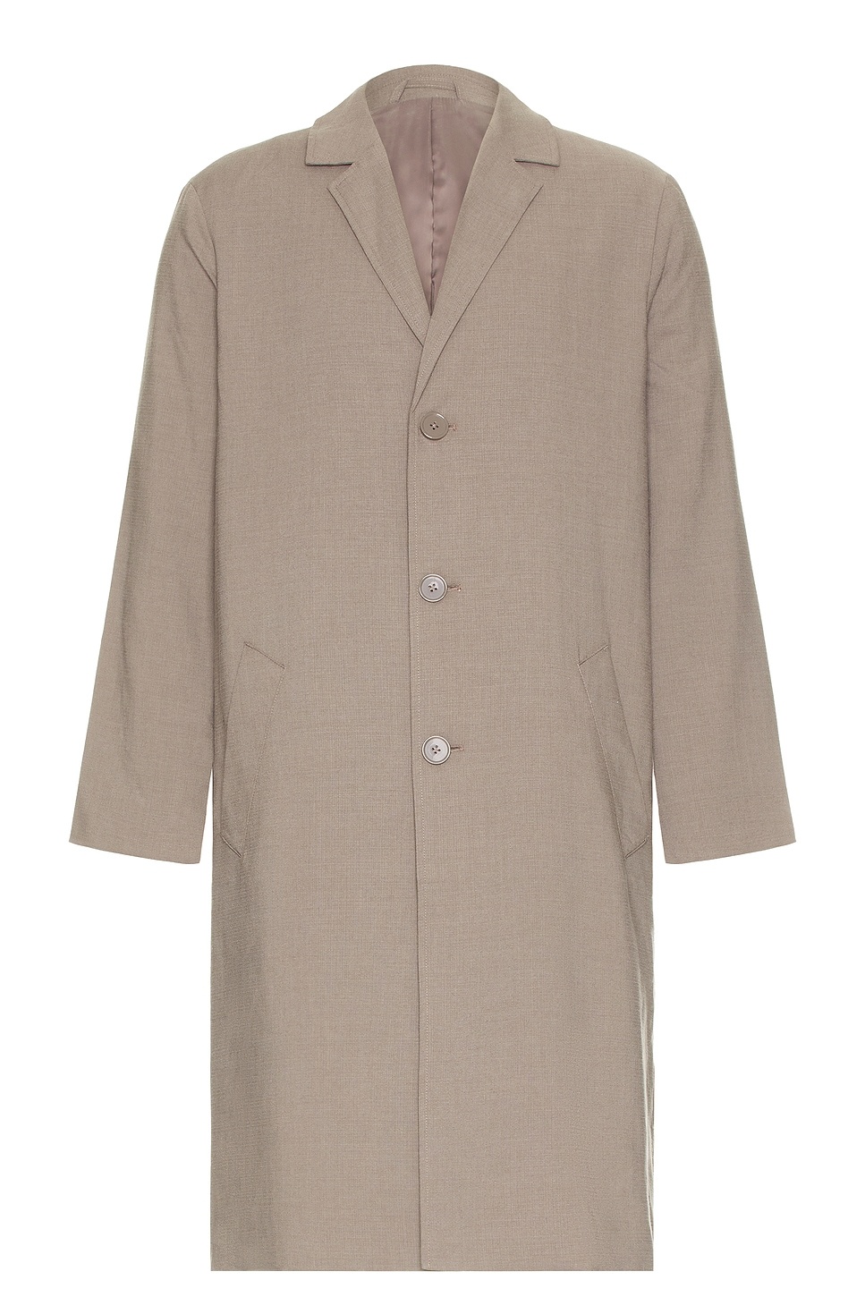 Daikanyama Wool Gabardine Coat - 1