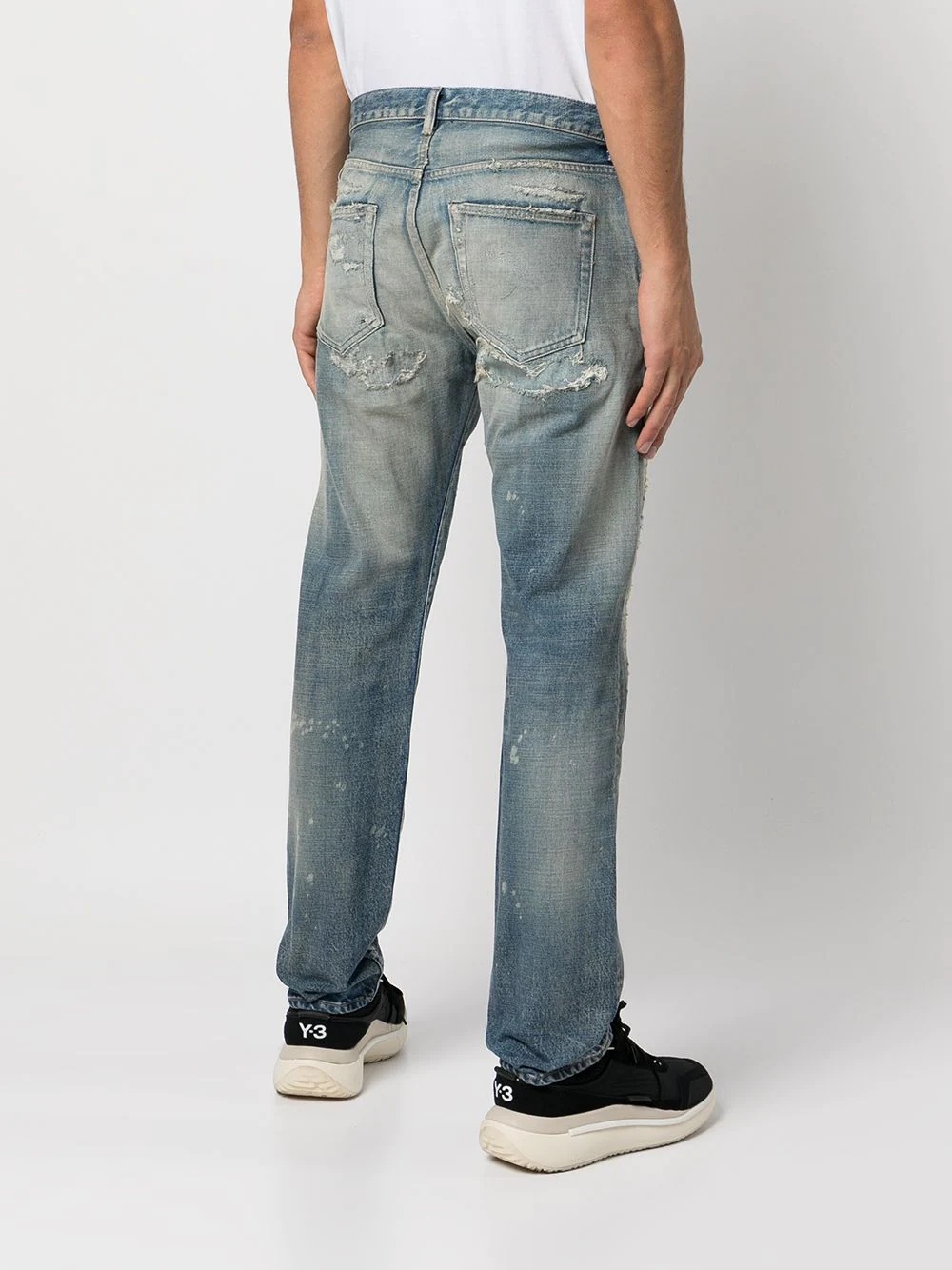 Daze heavy-repair wash jeans - 4