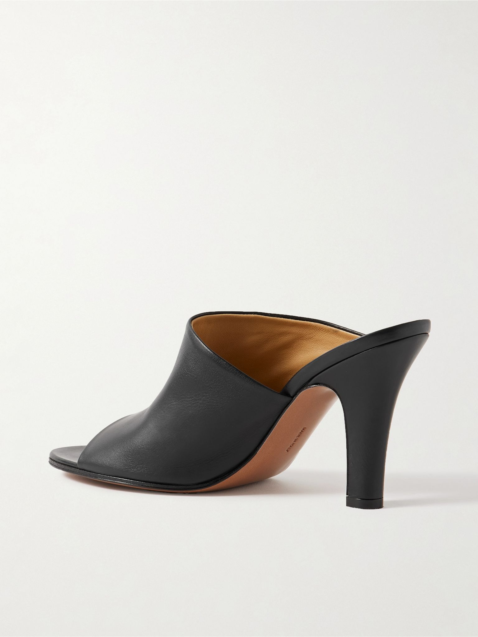 Signum leather mules Black - 3