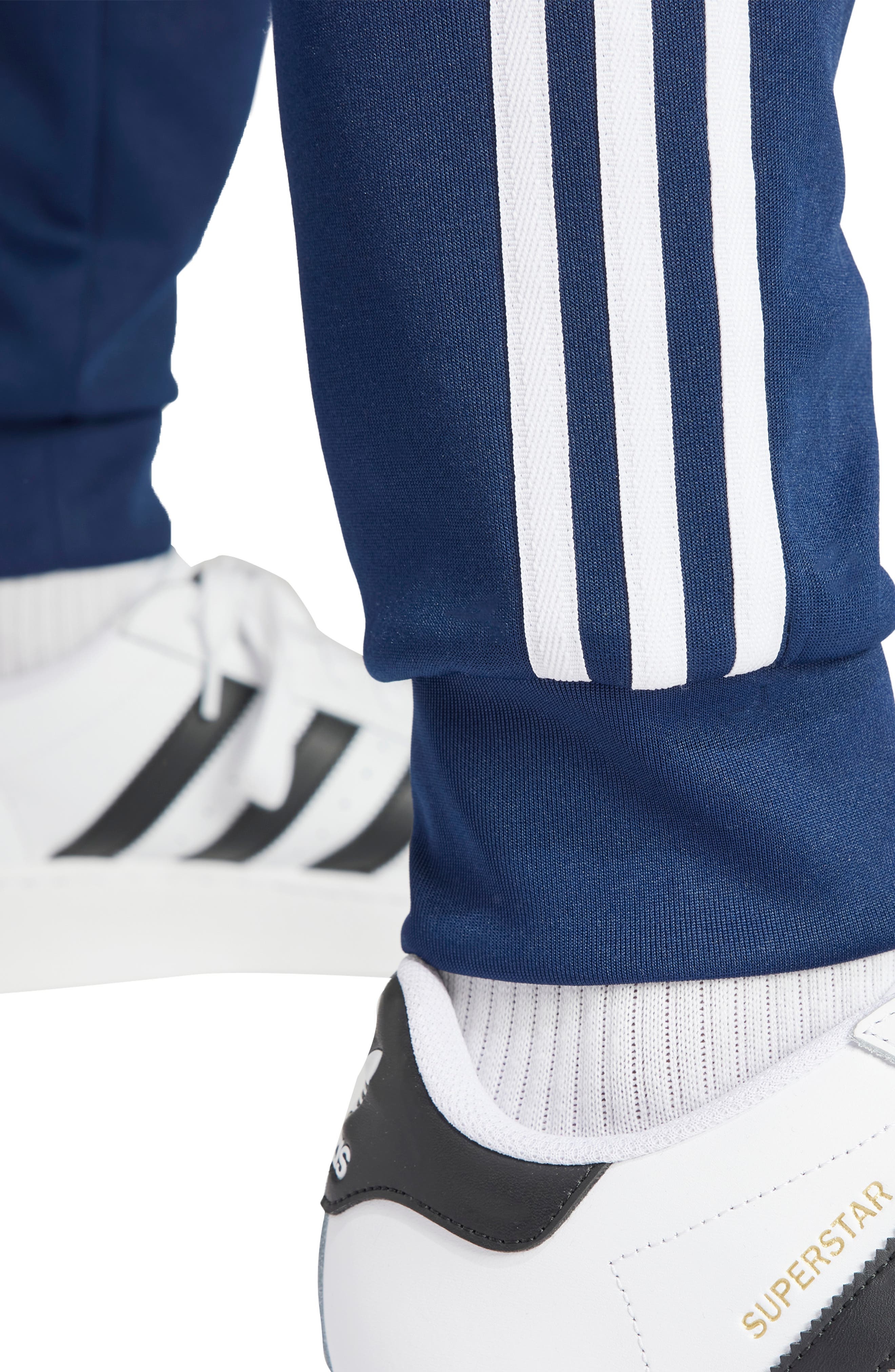 adidas Adicolor Superstar Track Pants in Night Indigo at Nordstrom - 4
