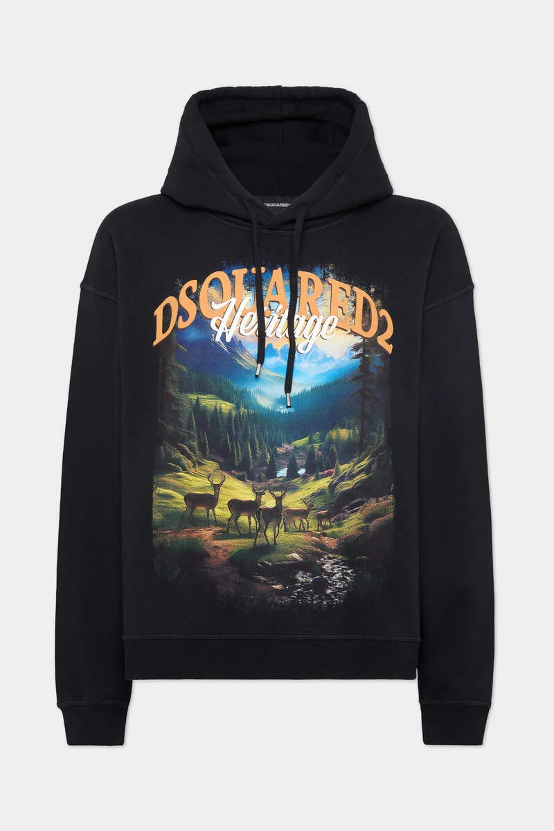 RELAX FIT CANADA HOODIE - 1