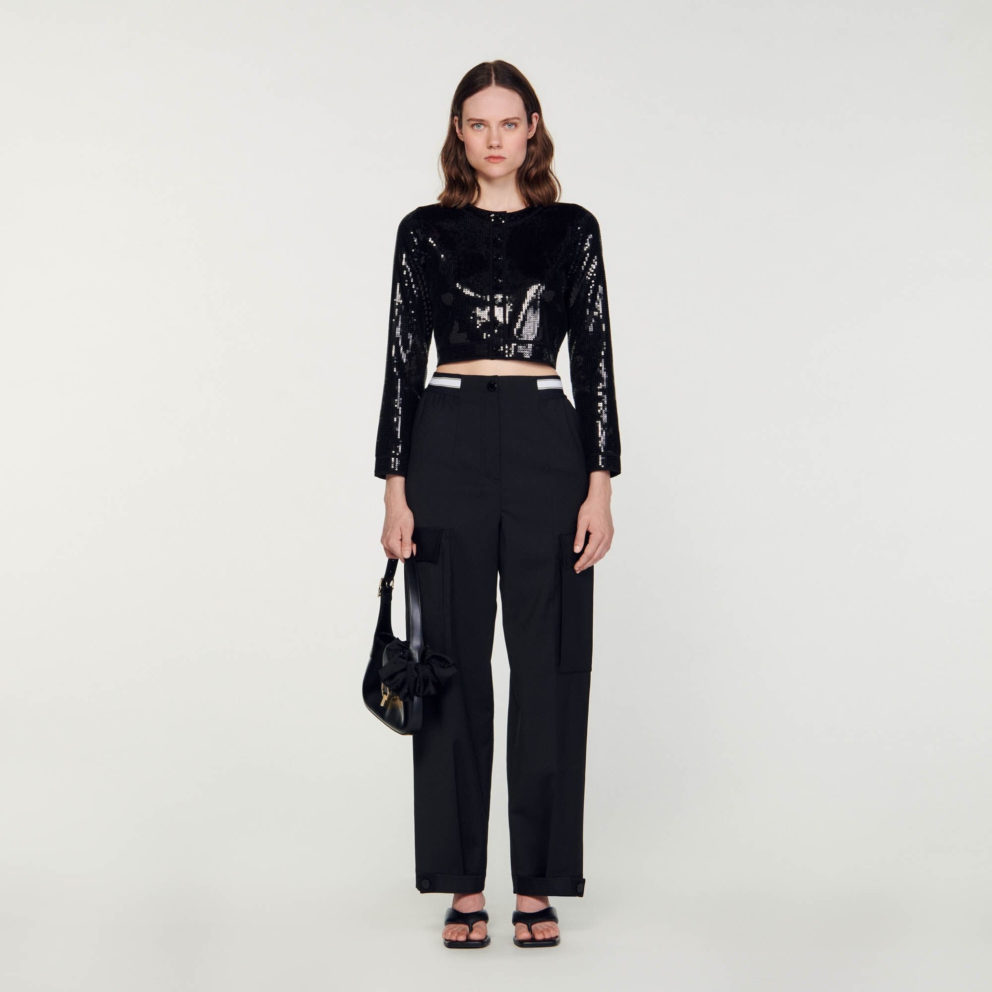 WIDE-LEG CARGO PANTS - 2