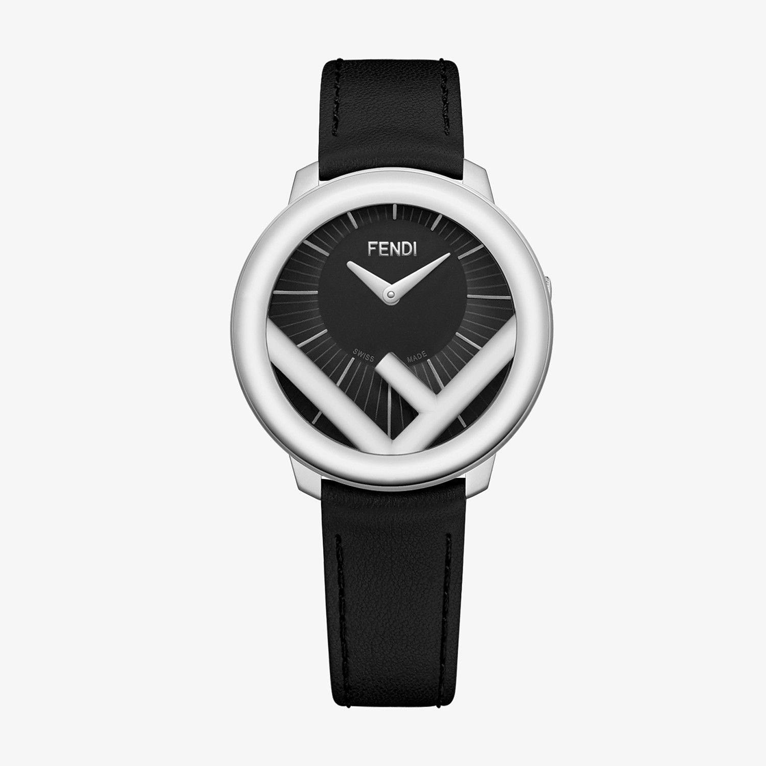 Watch with F is Fendi logo - 1