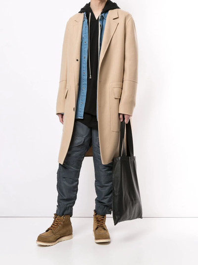 Greg Lauren cropped cargo trousers outlook