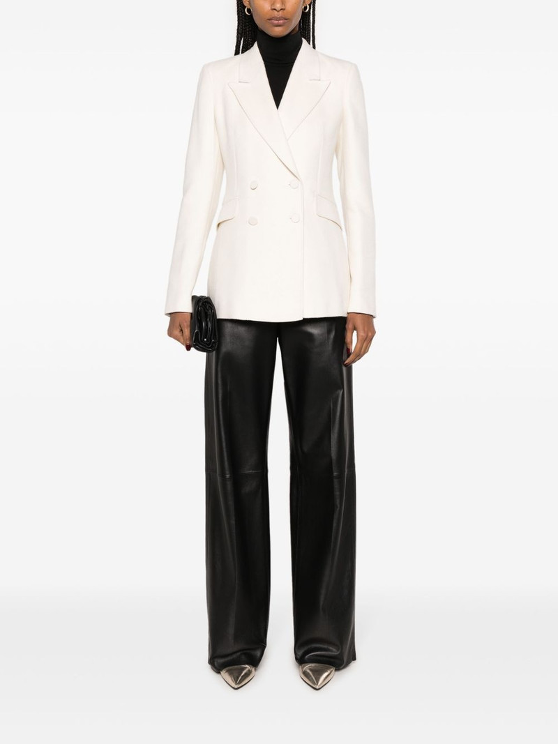 GABRIELA HEARST double-breasted silk blazer outlook