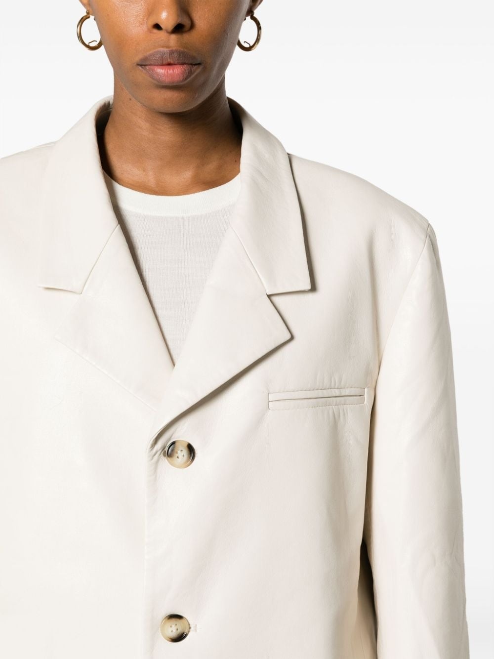 single-breasted blazer - 5