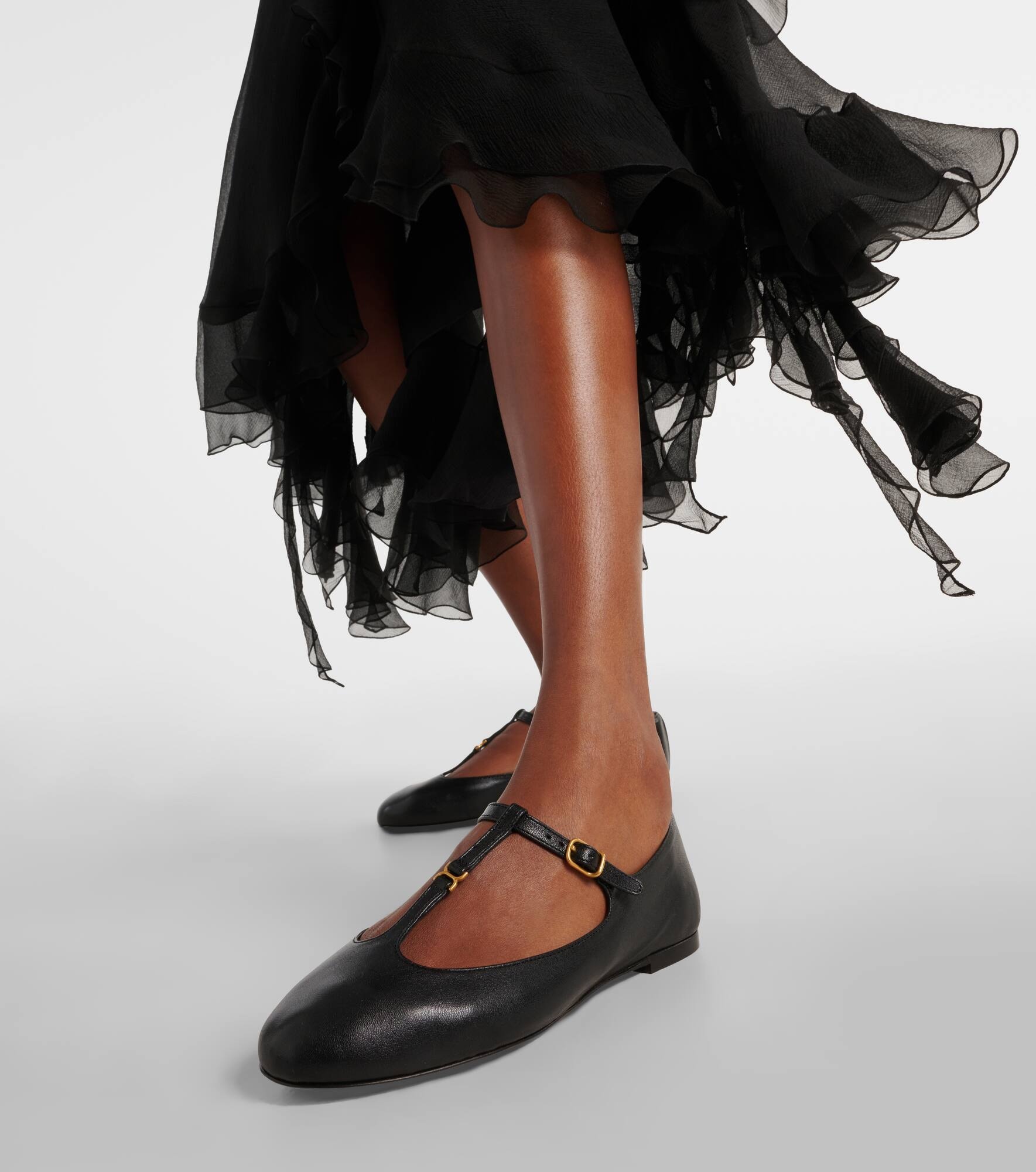 Marcie leather flats - 7