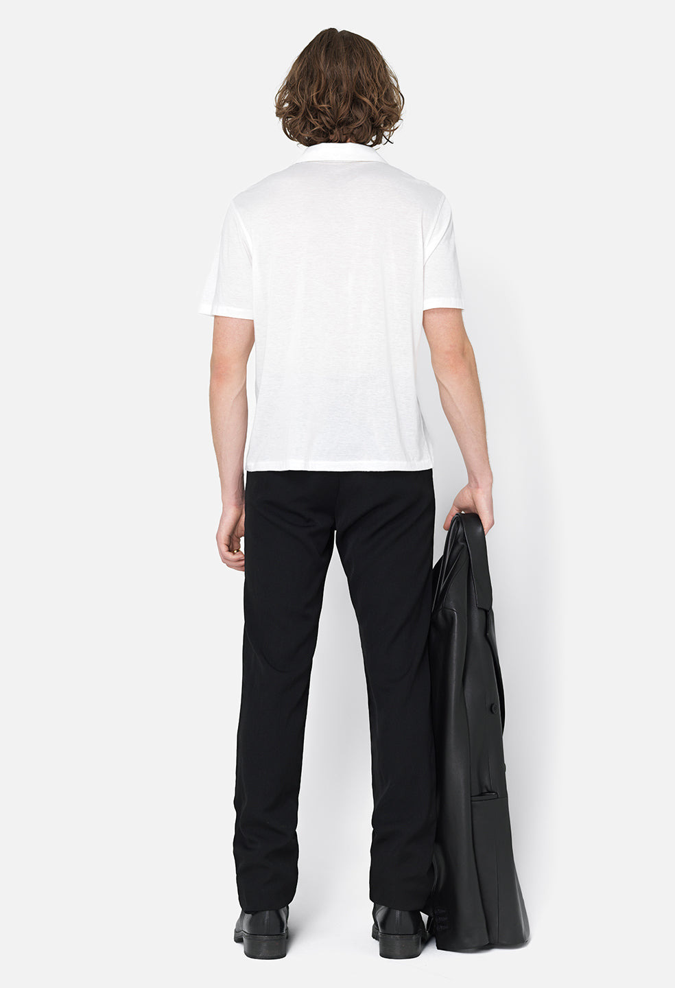 COTTON CASHMERE POLO - 6