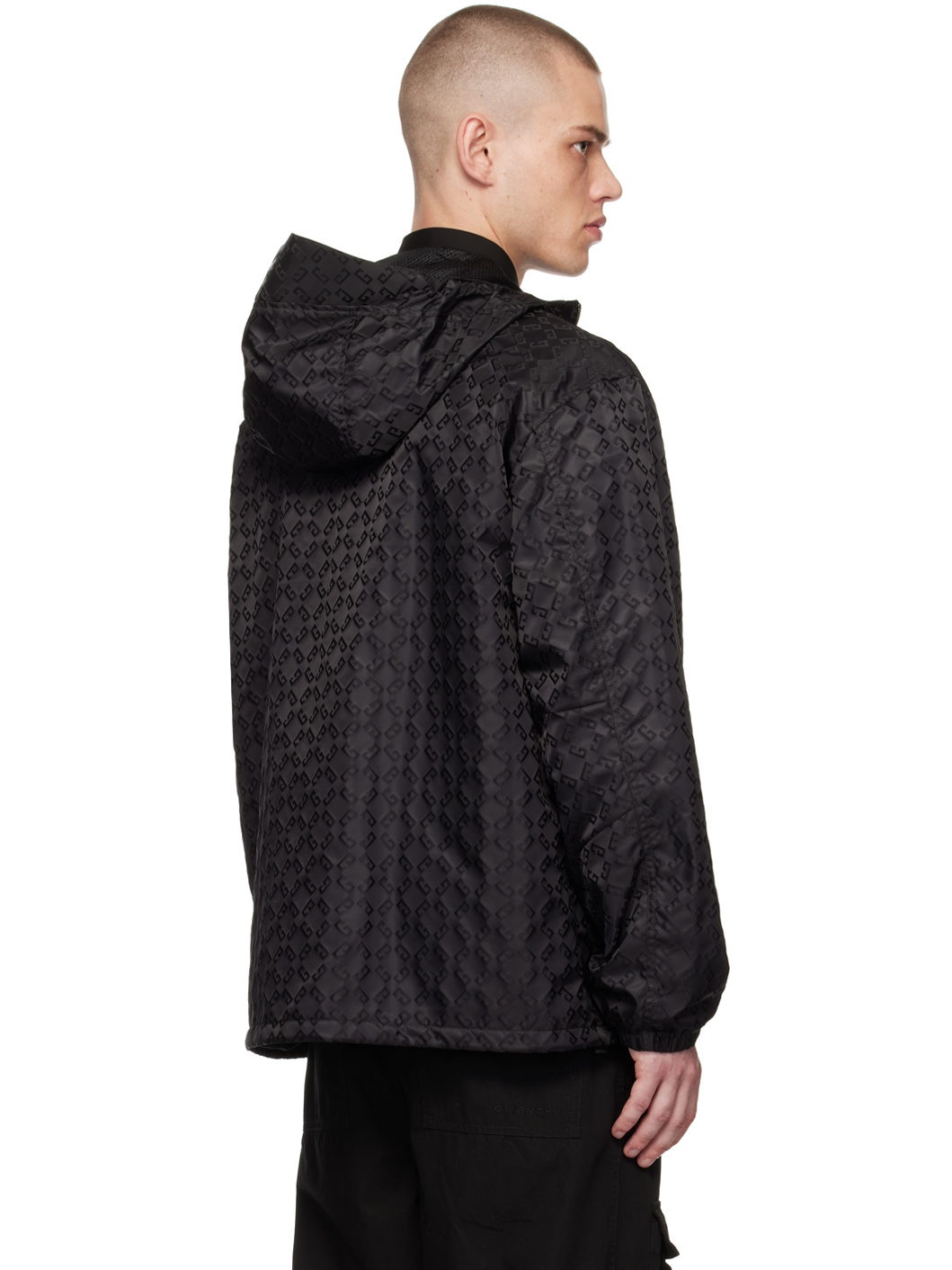 Black Monogram Jacket - 3