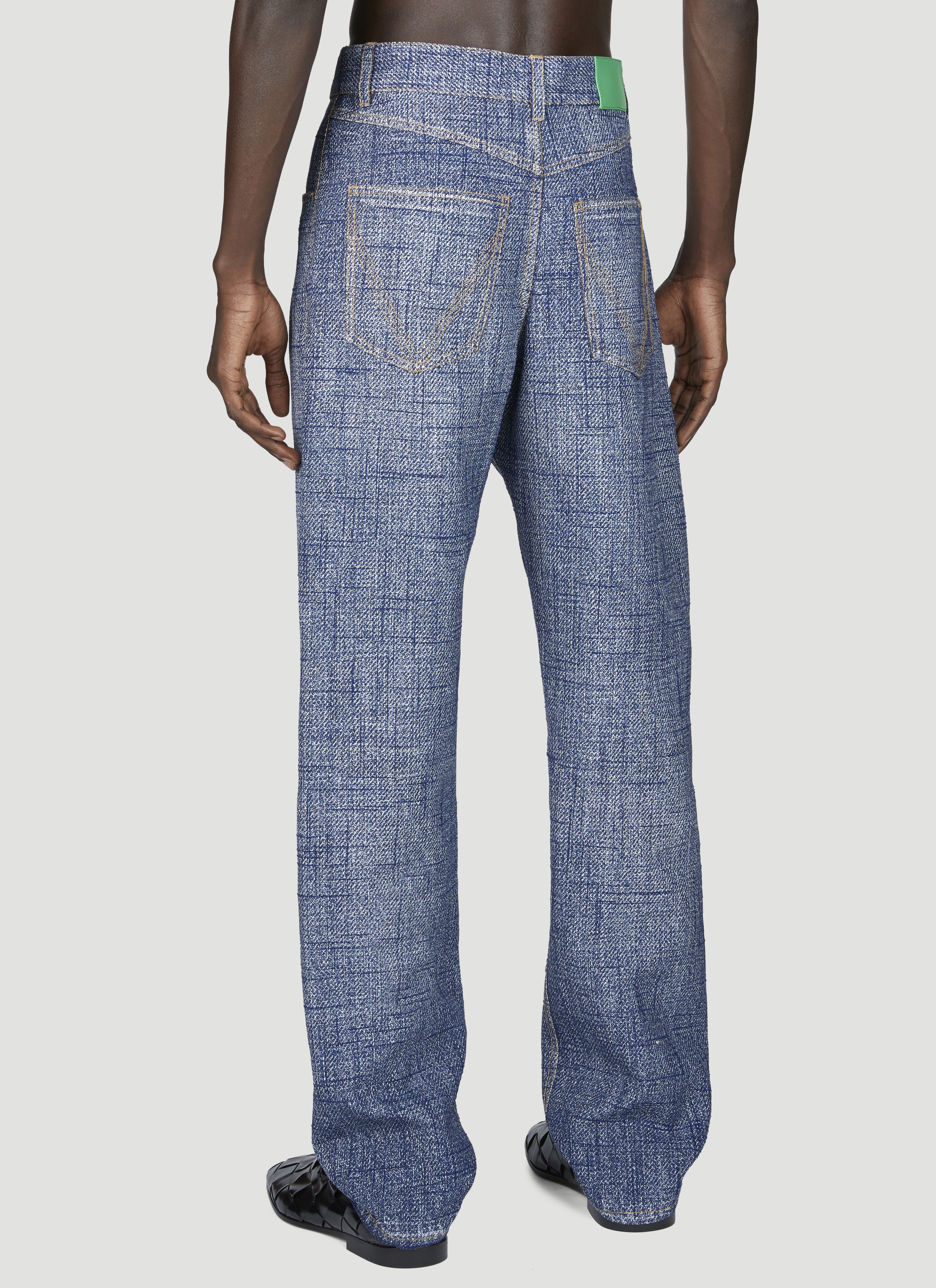 BOTTEGA VENETA テクスチャテニムトラウサ 735547V3P50 4205 BOTTEGA VENETA テクスチャテニムトラウサ 735547V3P50 4205