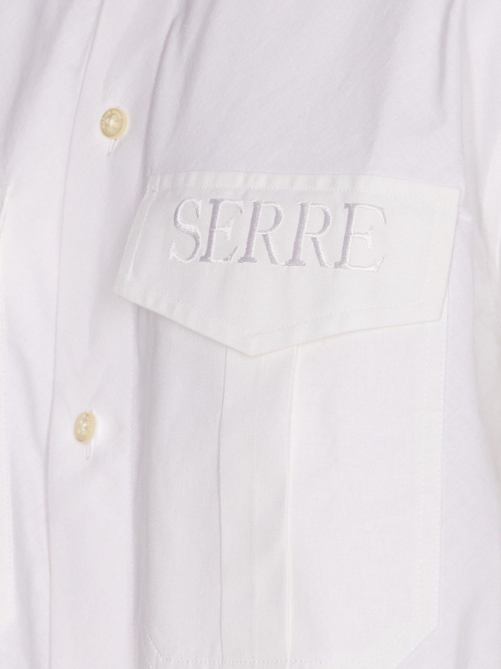 embroidered-logo shirt - 3