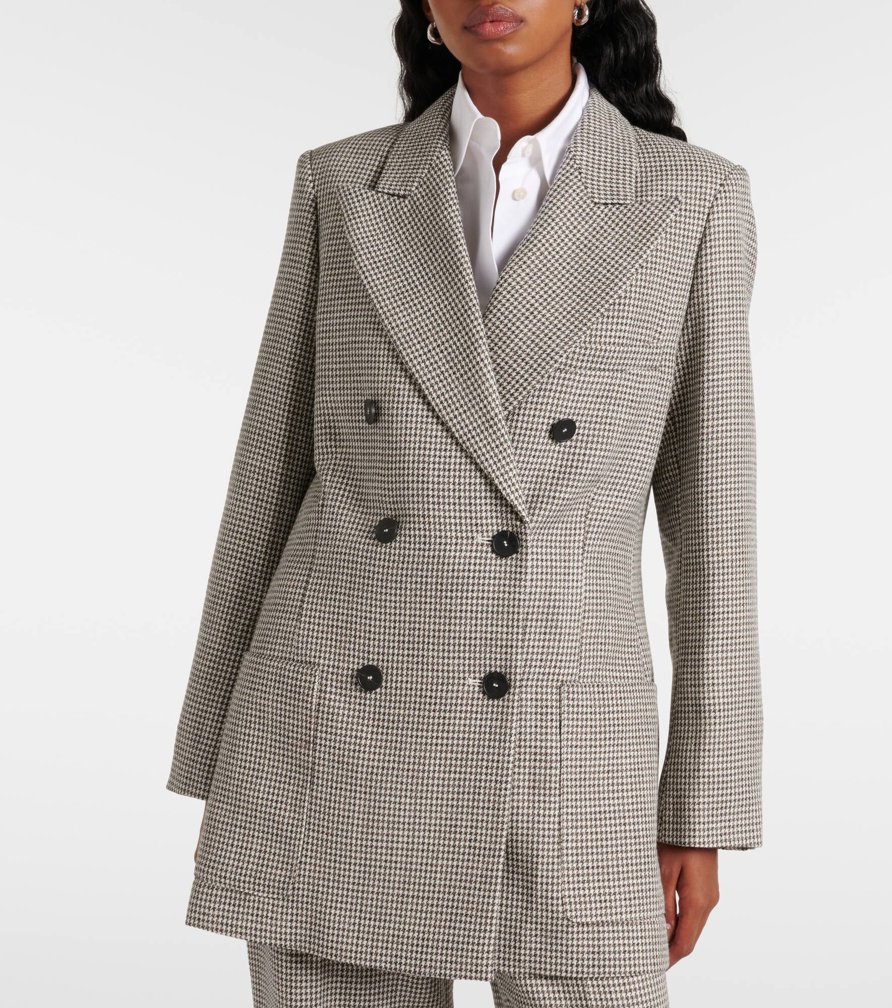 Mouline Leandre wool-blend blazer - 6