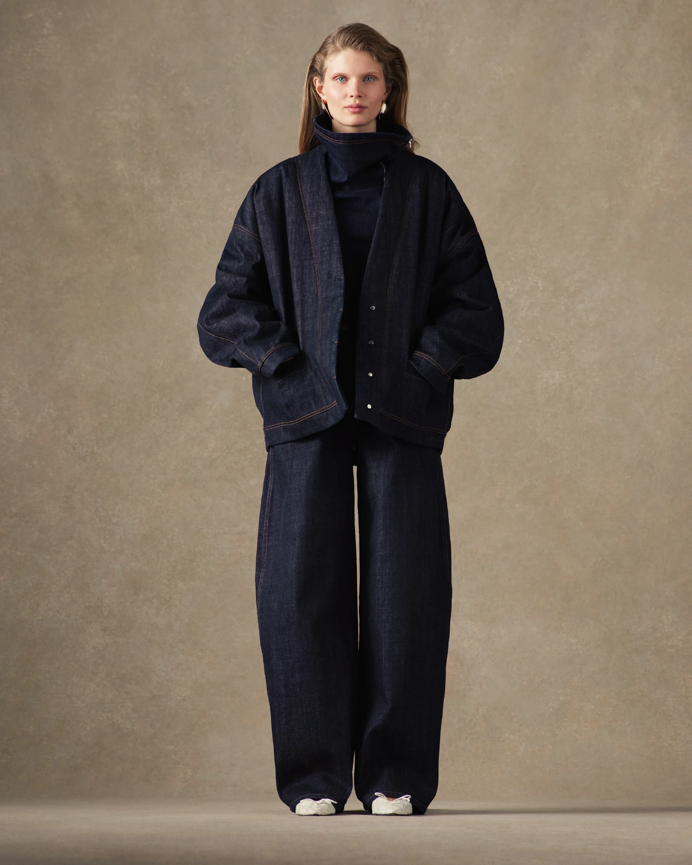 The Ovalo de-Nîmes denim pants - 1