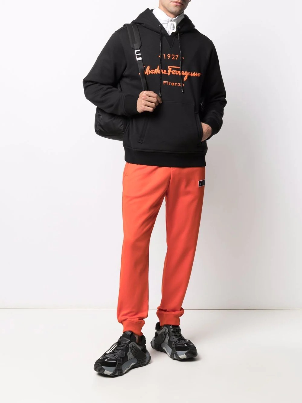 VLTN logo-patch track pants - 2