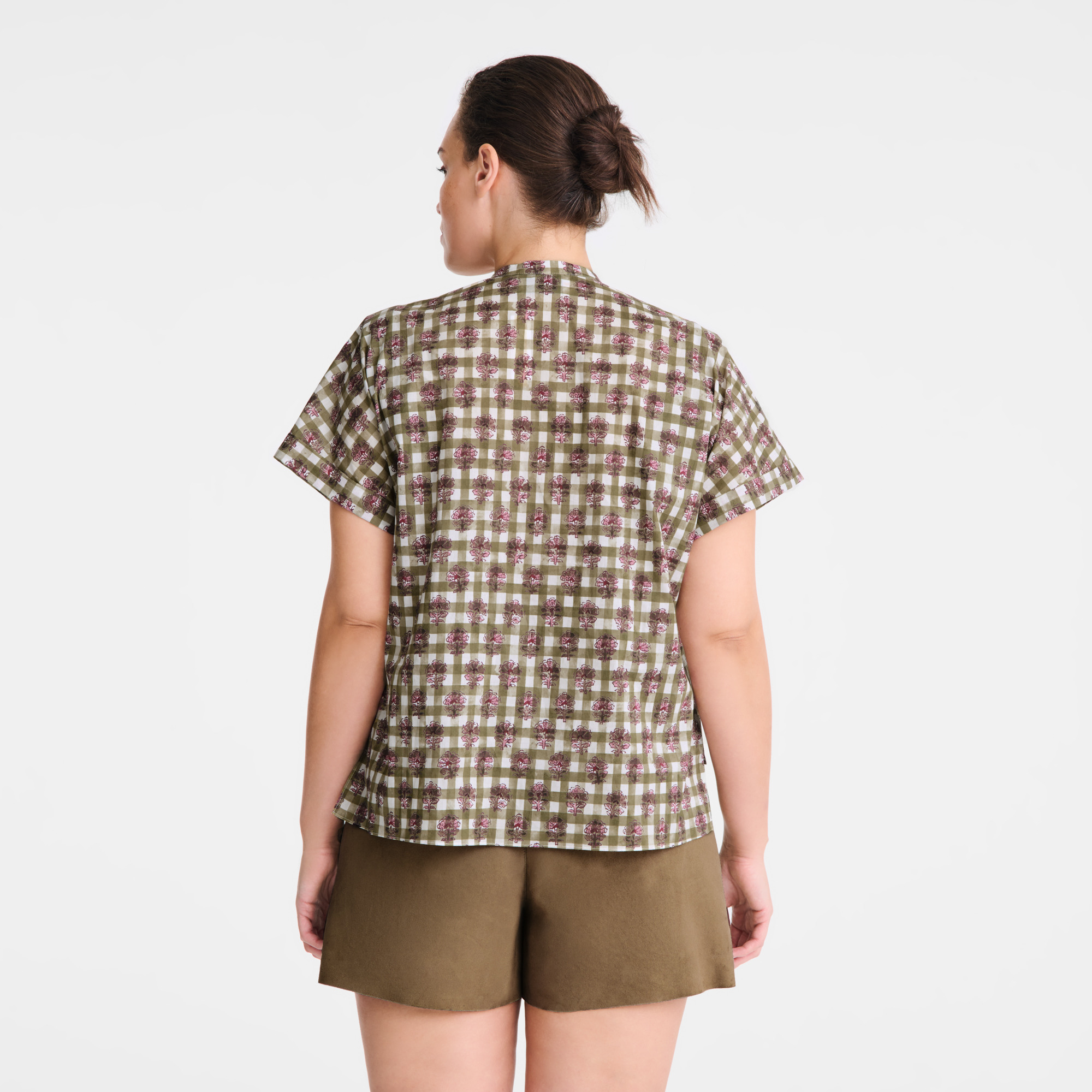 Blouse Artichoke - Vichy print veil - 3