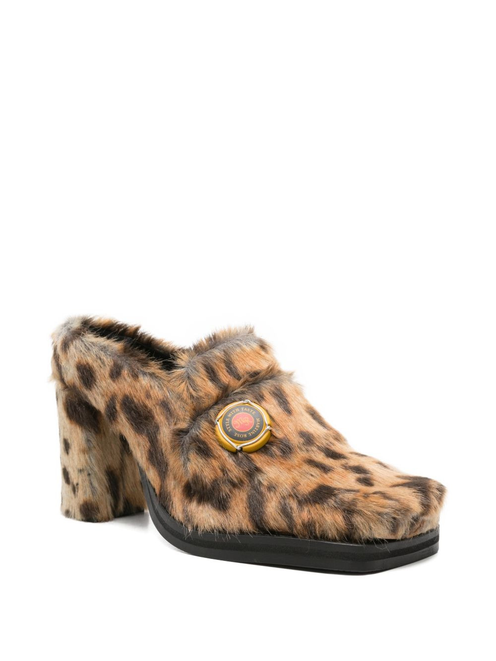 leopard-print pumps - 2