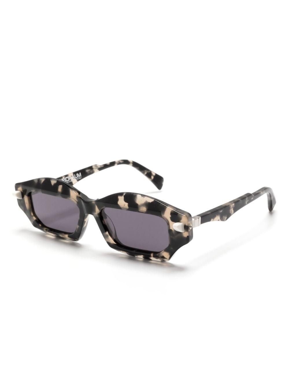 Q6 geometric-frame sunglasses - 2