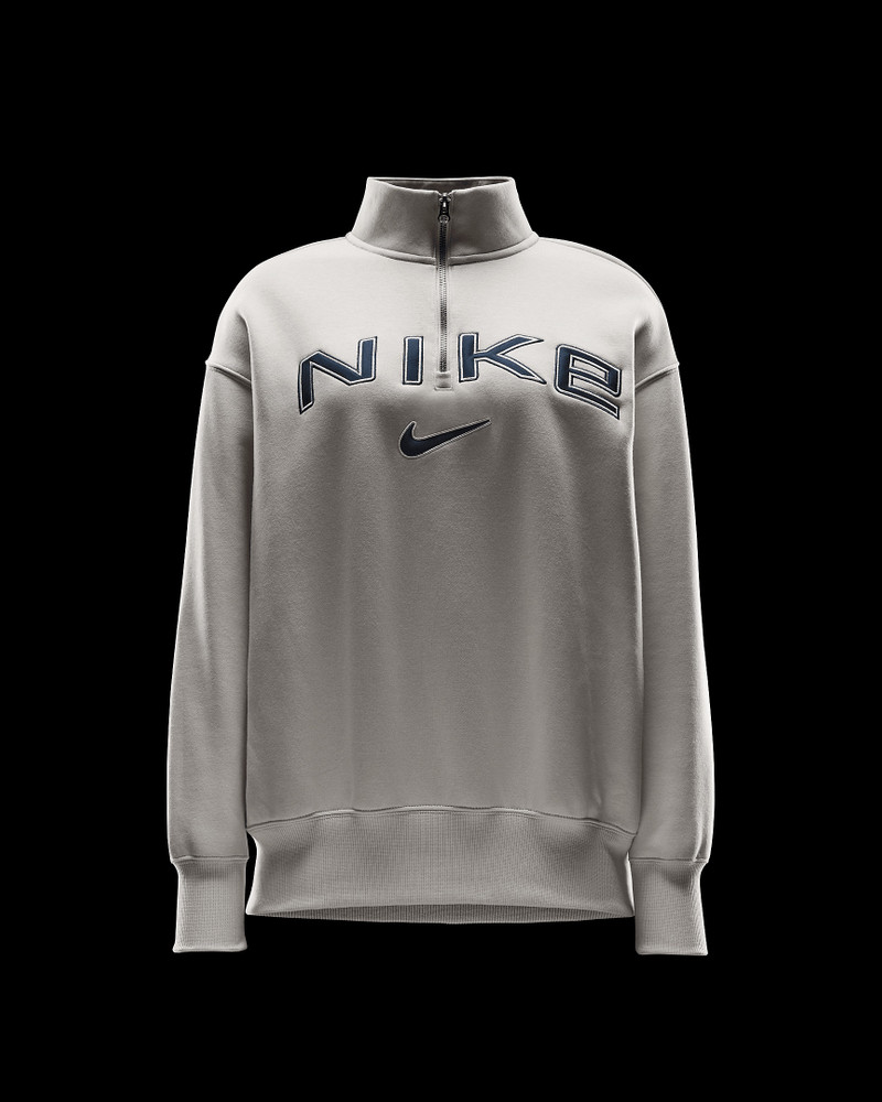 Nike Sportswear Phoenix Fleece Women's Oversized 1/4-Zip Logo Top 6