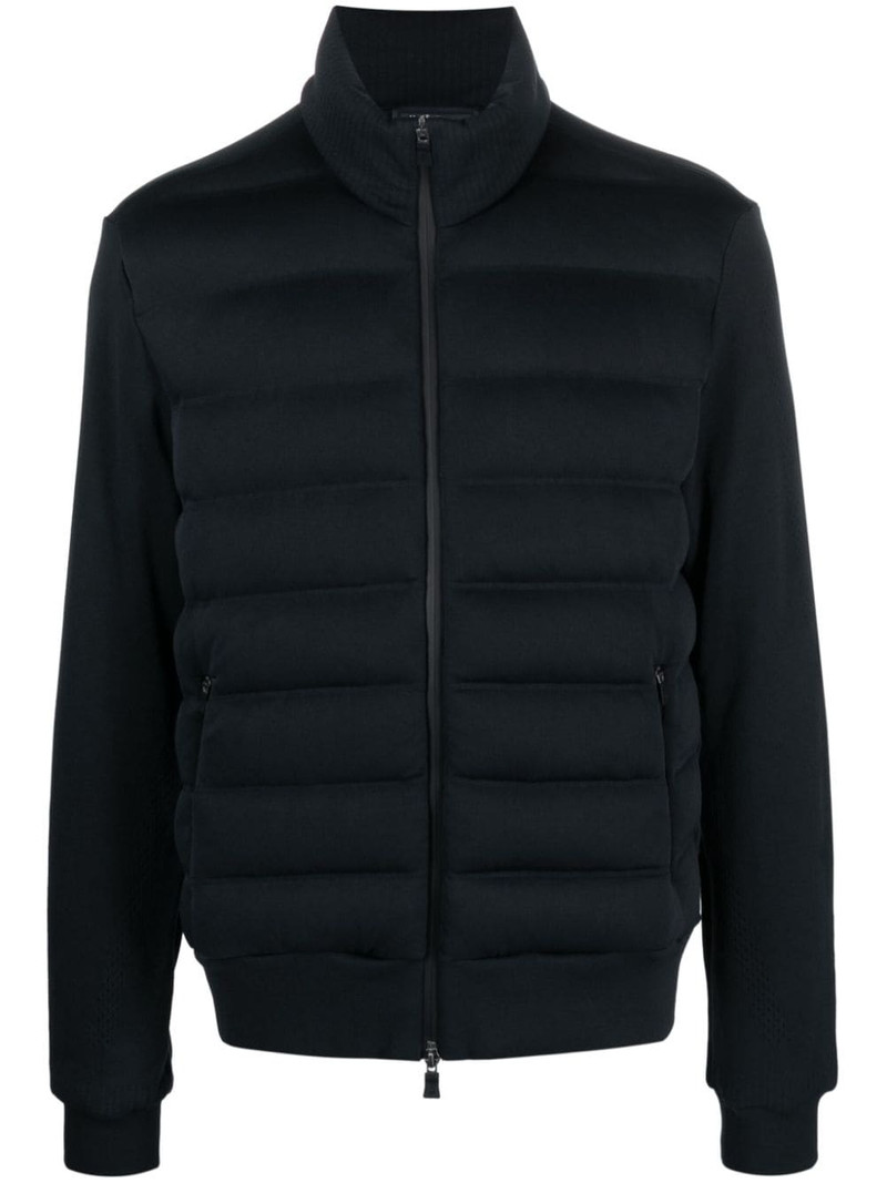 funnel-neck padded jacket 1
